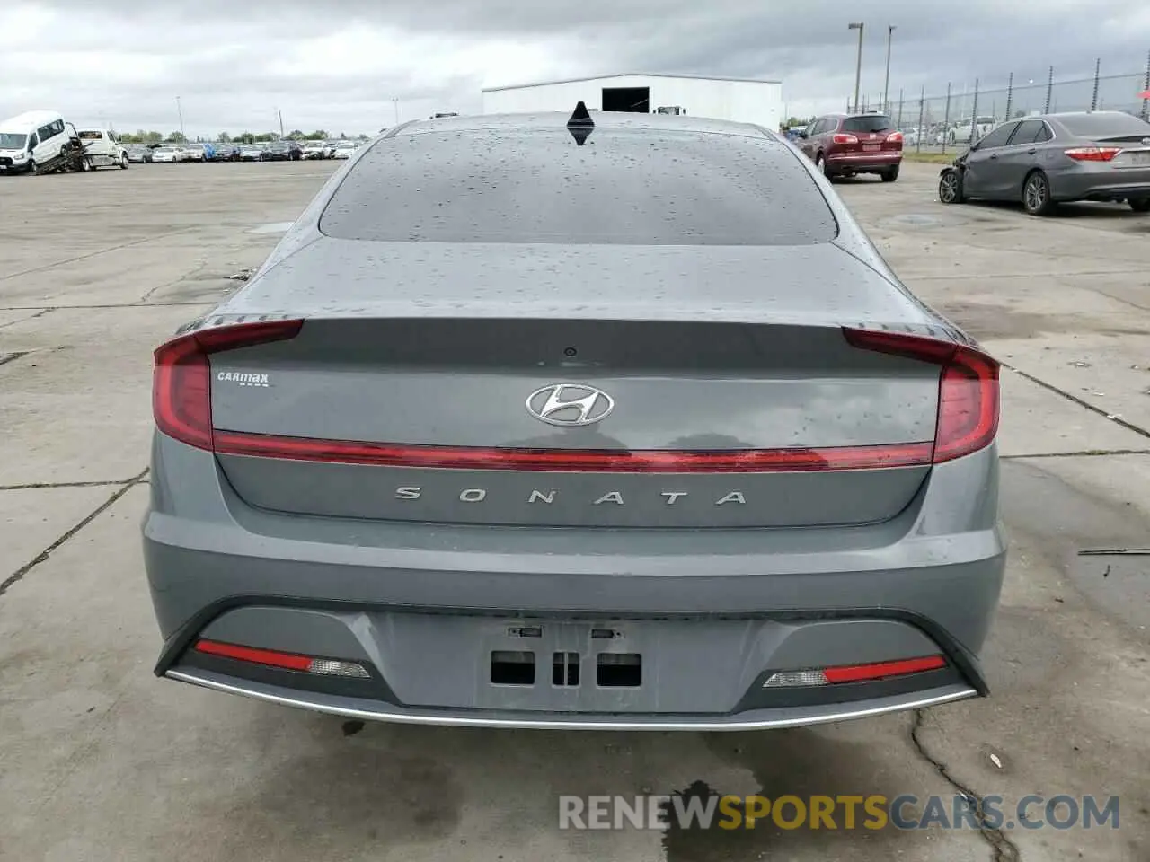 6 fotografías del automóvil dañado 5NPEG4JA4MH105245 HYUNDAI SONATA 2021