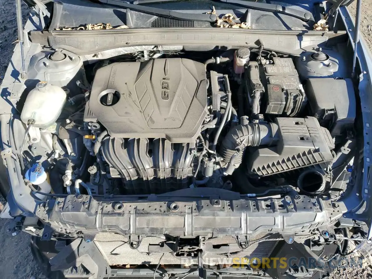 11 fotografías del automóvil dañado 5NPEG4JA5MH069422 HYUNDAI SONATA 2021