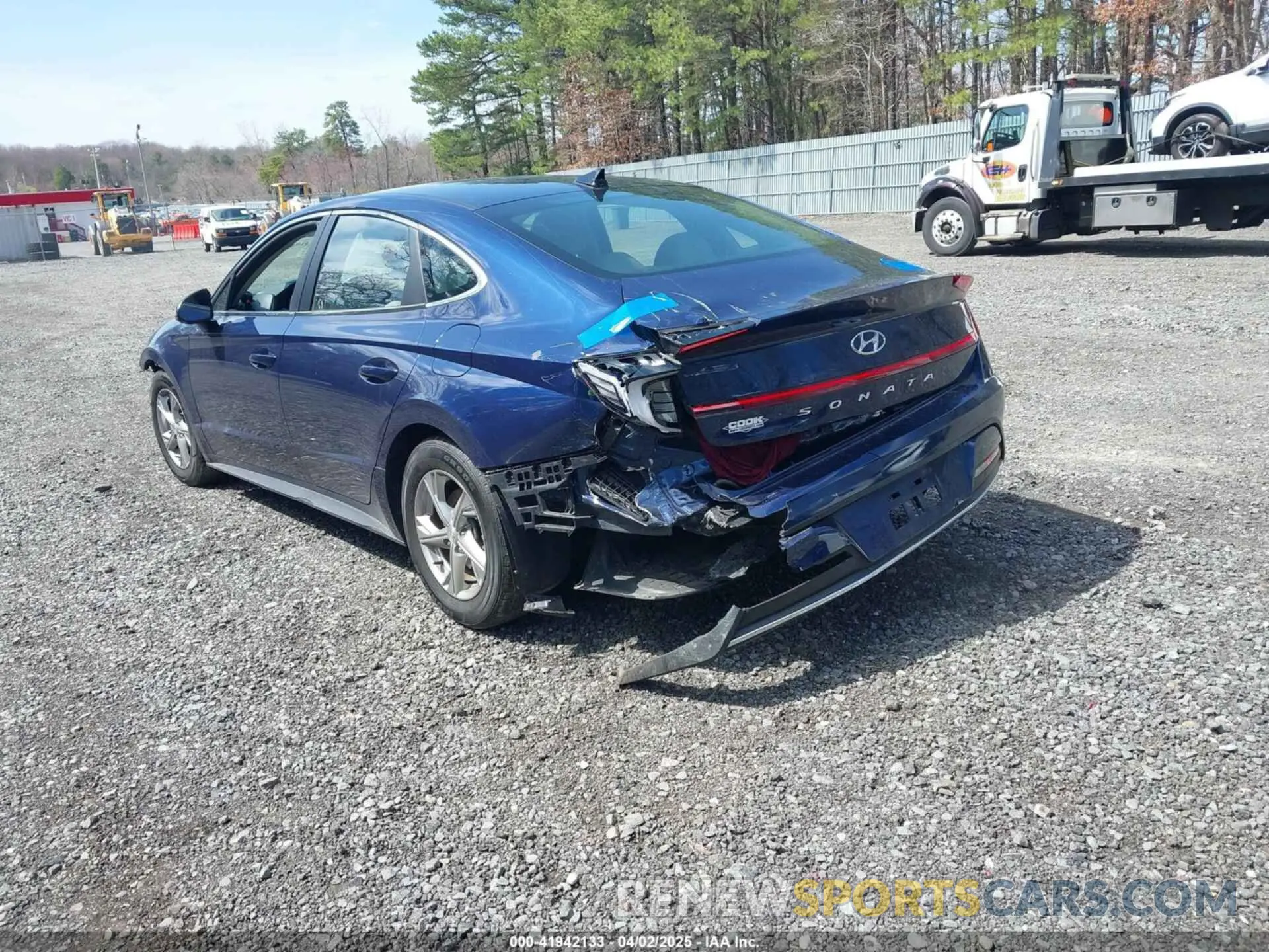 3 fotografías del automóvil dañado 5NPEG4JA5MH073910 HYUNDAI SONATA 2021