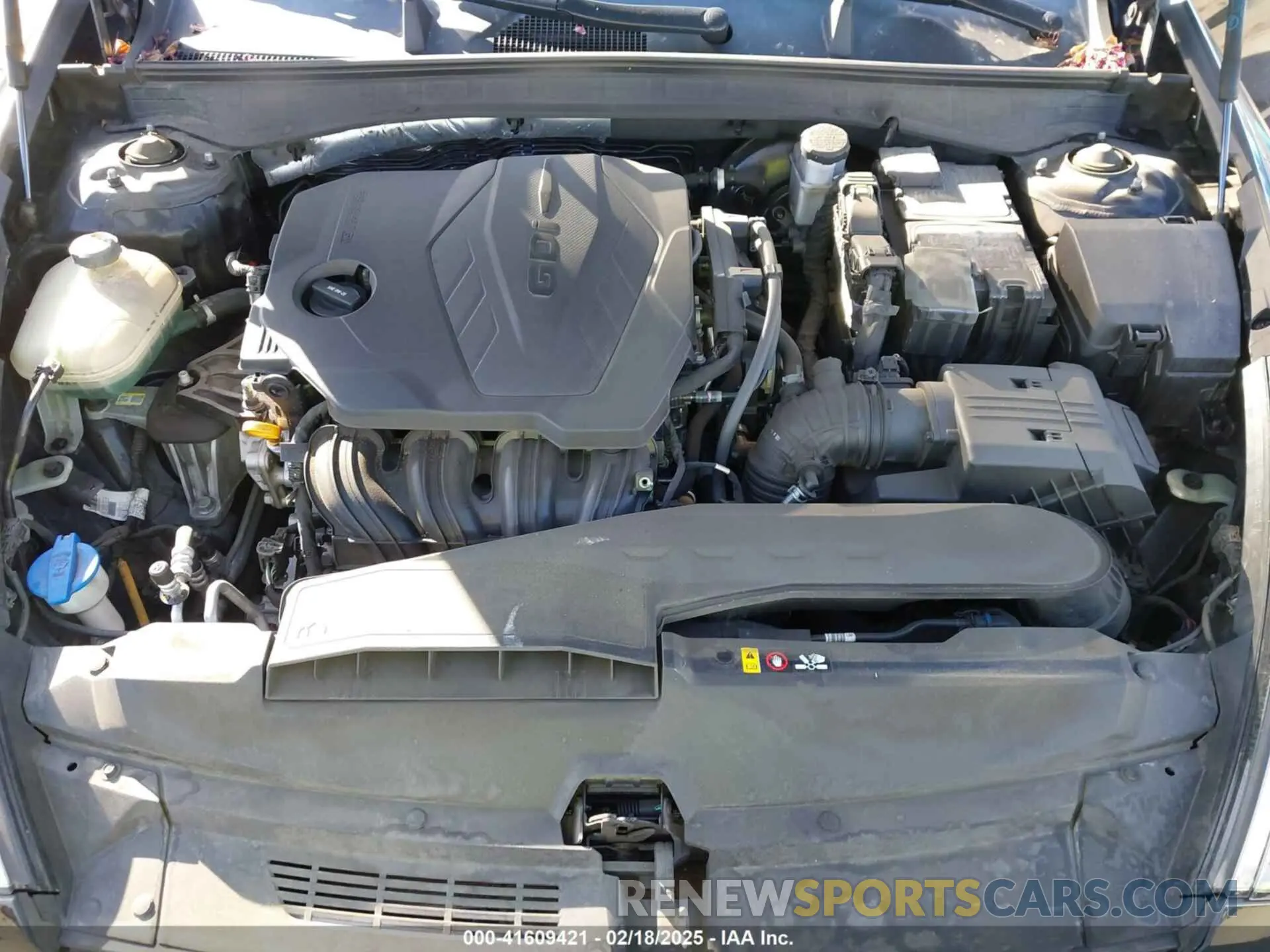 10 fotografías del automóvil dañado 5NPEG4JA5MH076175 HYUNDAI SONATA 2021