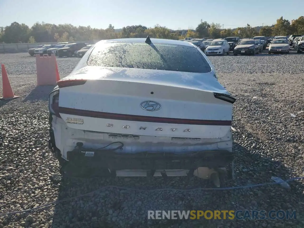 6 fotografías del automóvil dañado 5NPEG4JA5MH096328 HYUNDAI SONATA 2021