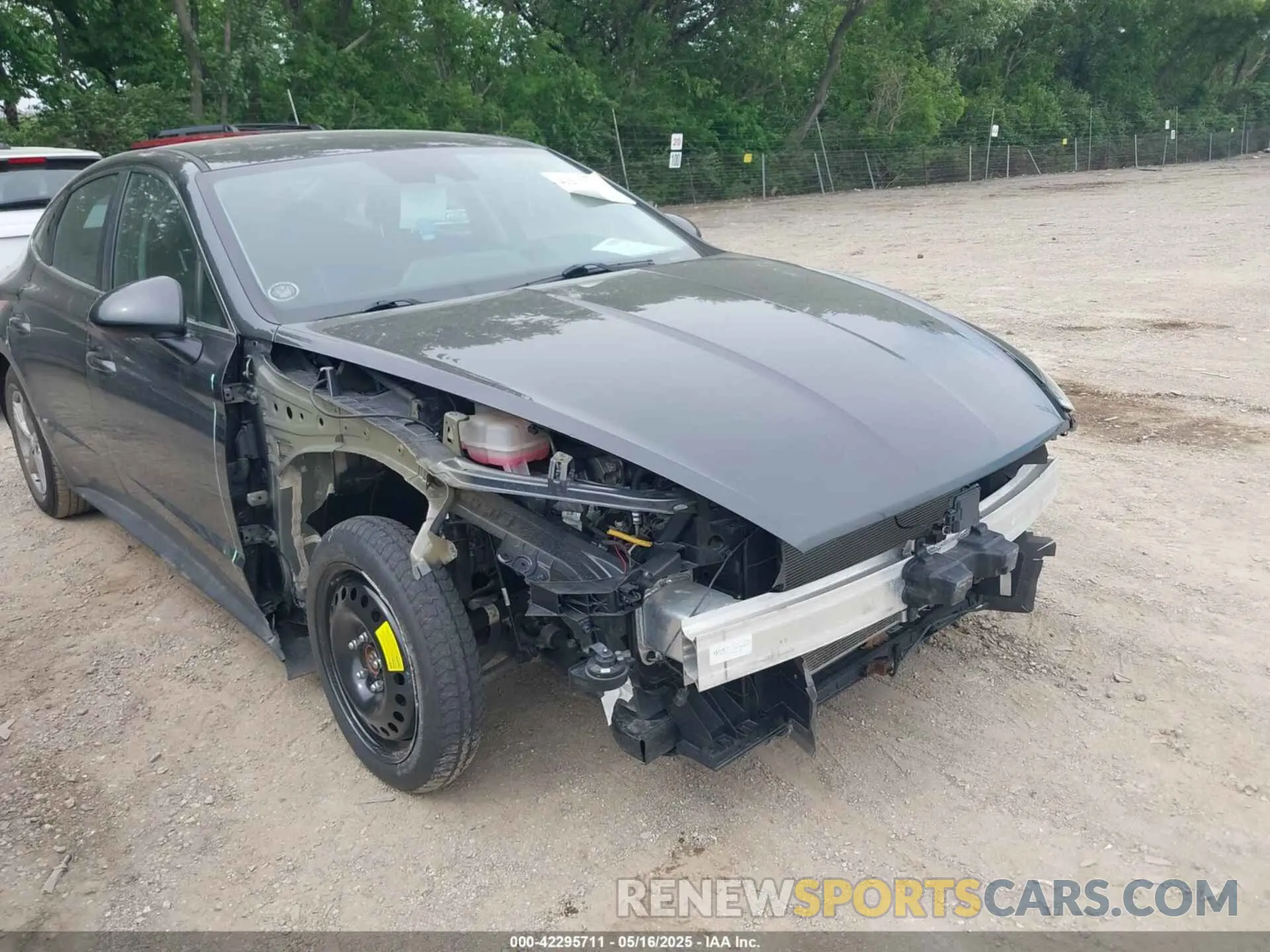 6 fotografías del automóvil dañado 5NPEG4JA5MH097172 HYUNDAI SONATA 2021