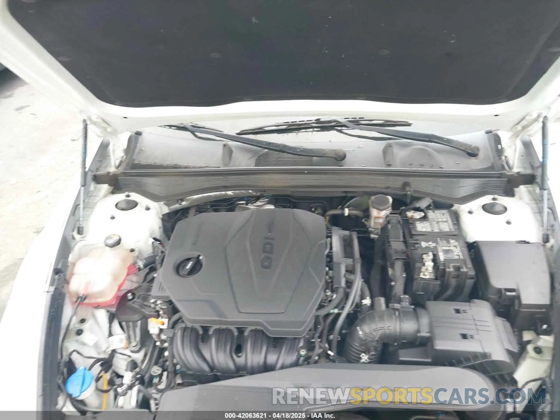 10 fotografías del automóvil dañado 5NPEG4JA5MH100572 HYUNDAI SONATA 2021