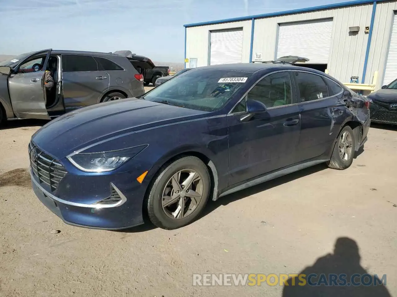 1 fotografías del automóvil dañado 5NPEG4JA5MH116402 HYUNDAI SONATA 2021