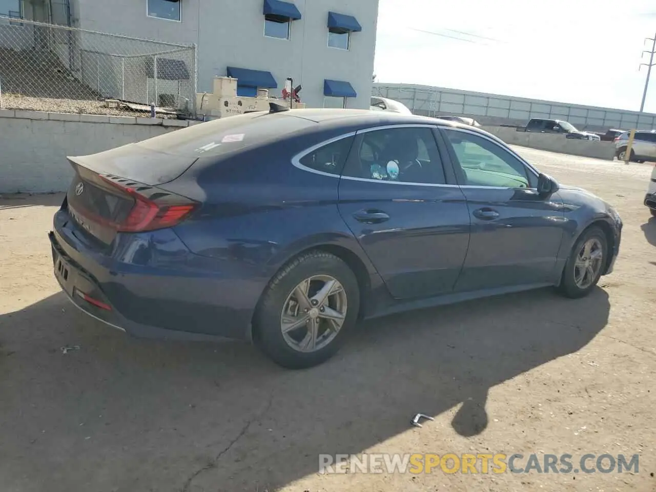 3 fotografías del automóvil dañado 5NPEG4JA5MH116402 HYUNDAI SONATA 2021