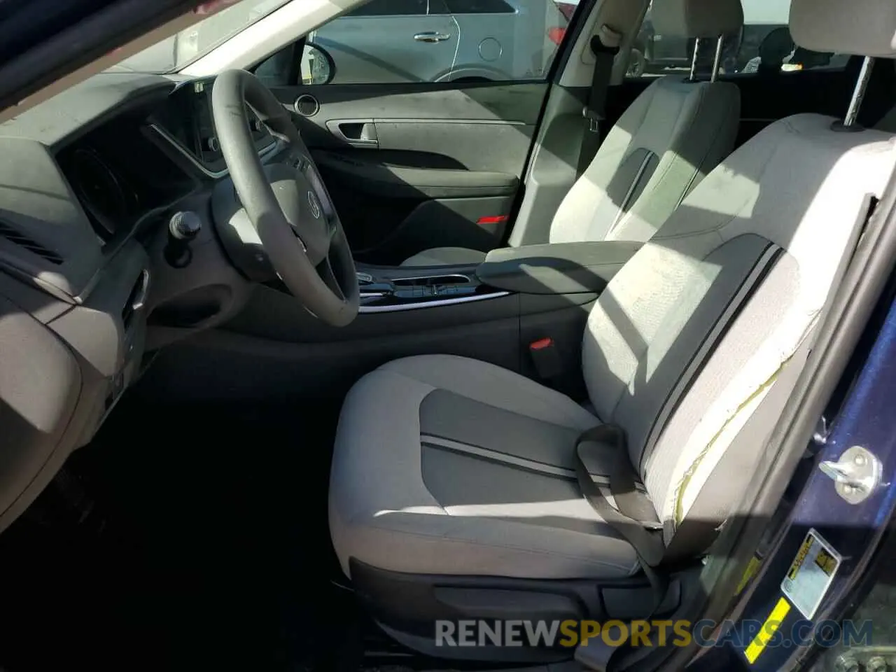 7 fotografías del automóvil dañado 5NPEG4JA5MH116402 HYUNDAI SONATA 2021