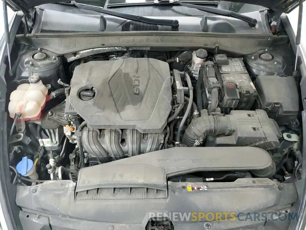 11 fotografías del automóvil dañado 5NPEG4JA5MH120532 HYUNDAI SONATA 2021