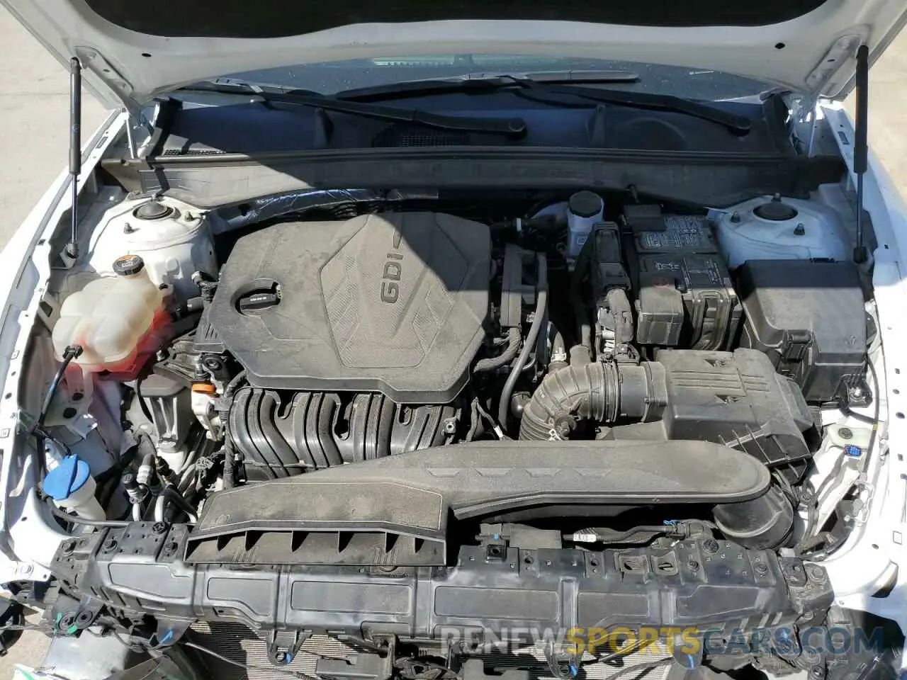 13 fotografías del automóvil dañado 5NPEG4JA5MH120563 HYUNDAI SONATA 2021