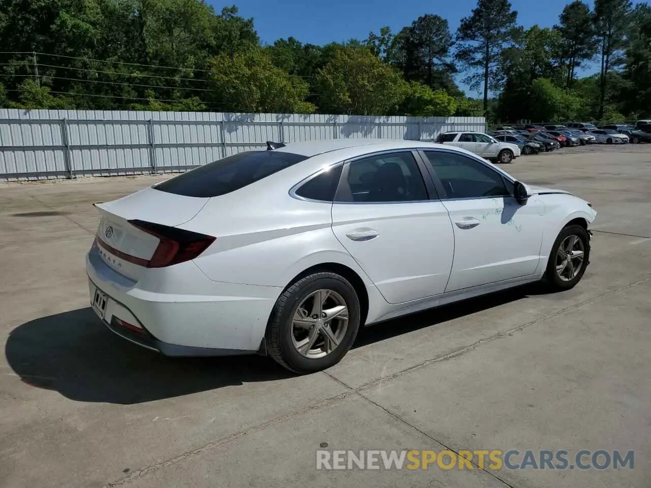 3 fotografías del automóvil dañado 5NPEG4JA5MH120563 HYUNDAI SONATA 2021