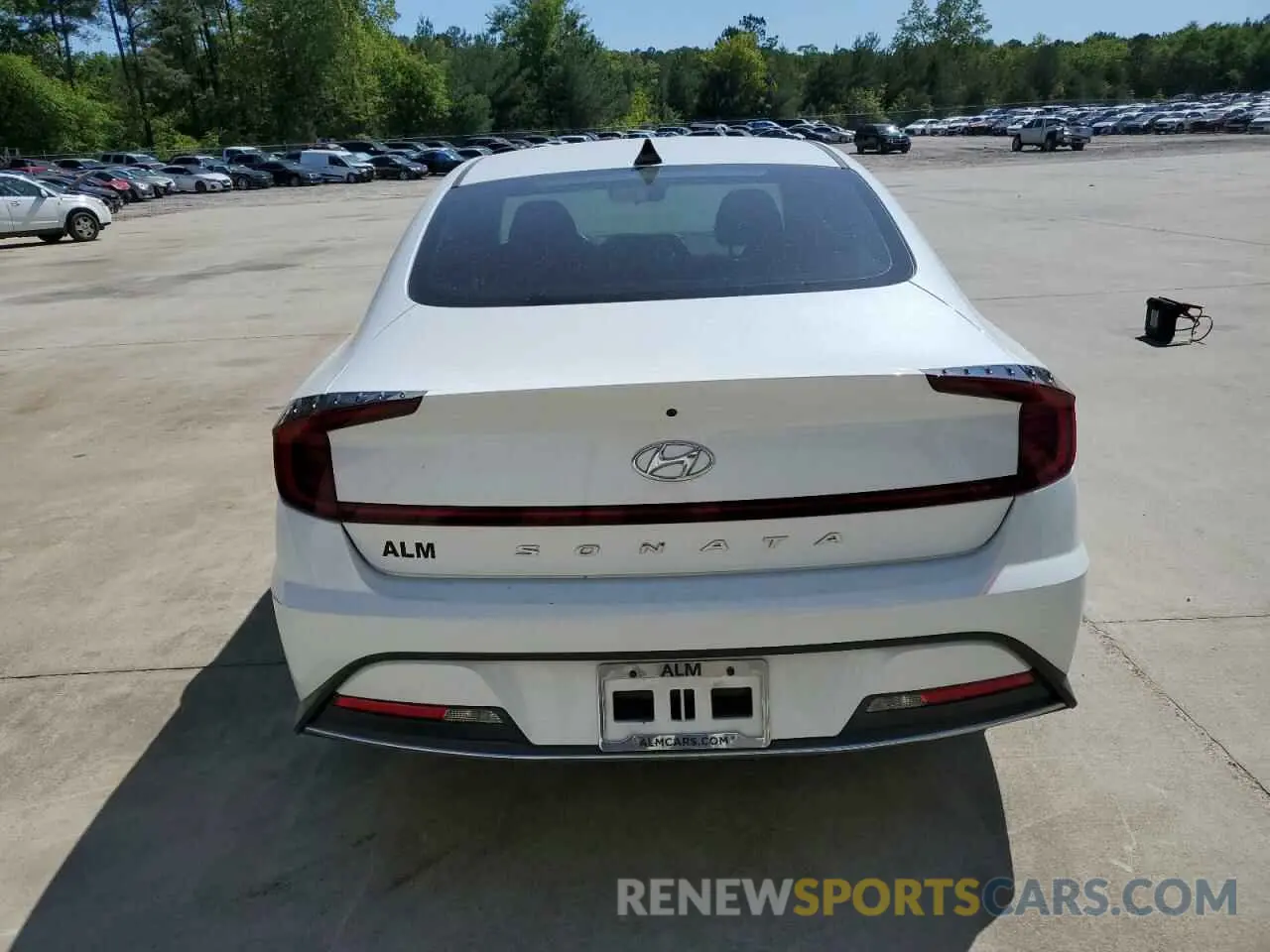 6 fotografías del automóvil dañado 5NPEG4JA5MH120563 HYUNDAI SONATA 2021