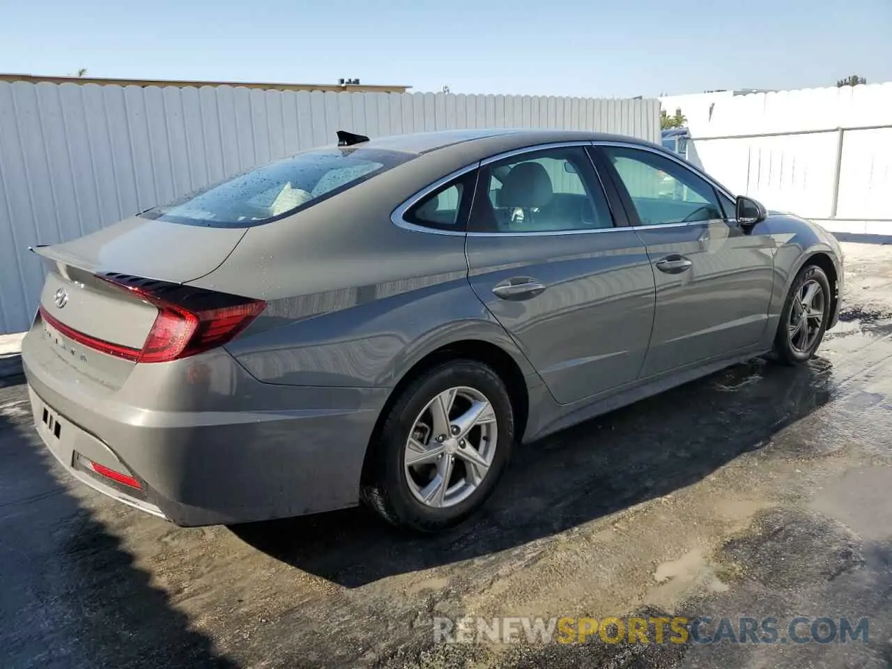 3 fotografías del automóvil dañado 5NPEG4JA6MH092367 HYUNDAI SONATA 2021