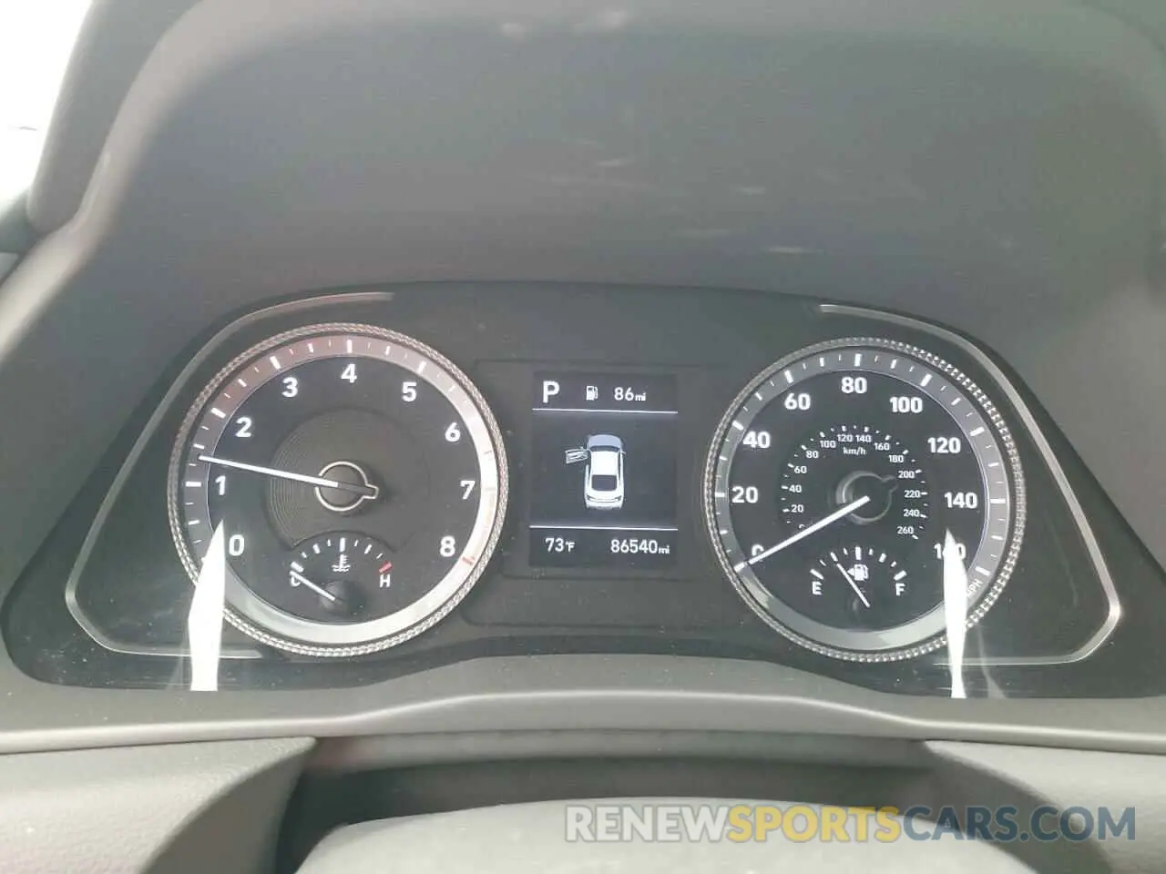 9 fotografías del automóvil dañado 5NPEG4JA6MH092367 HYUNDAI SONATA 2021