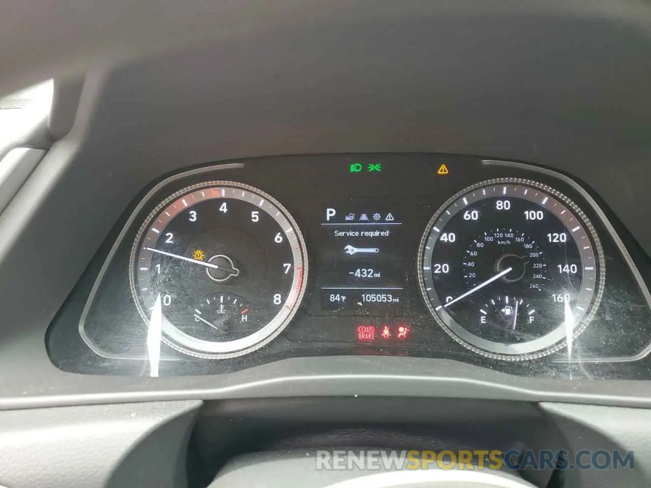 9 fotografías del automóvil dañado 5NPEG4JA6MH103710 HYUNDAI SONATA 2021