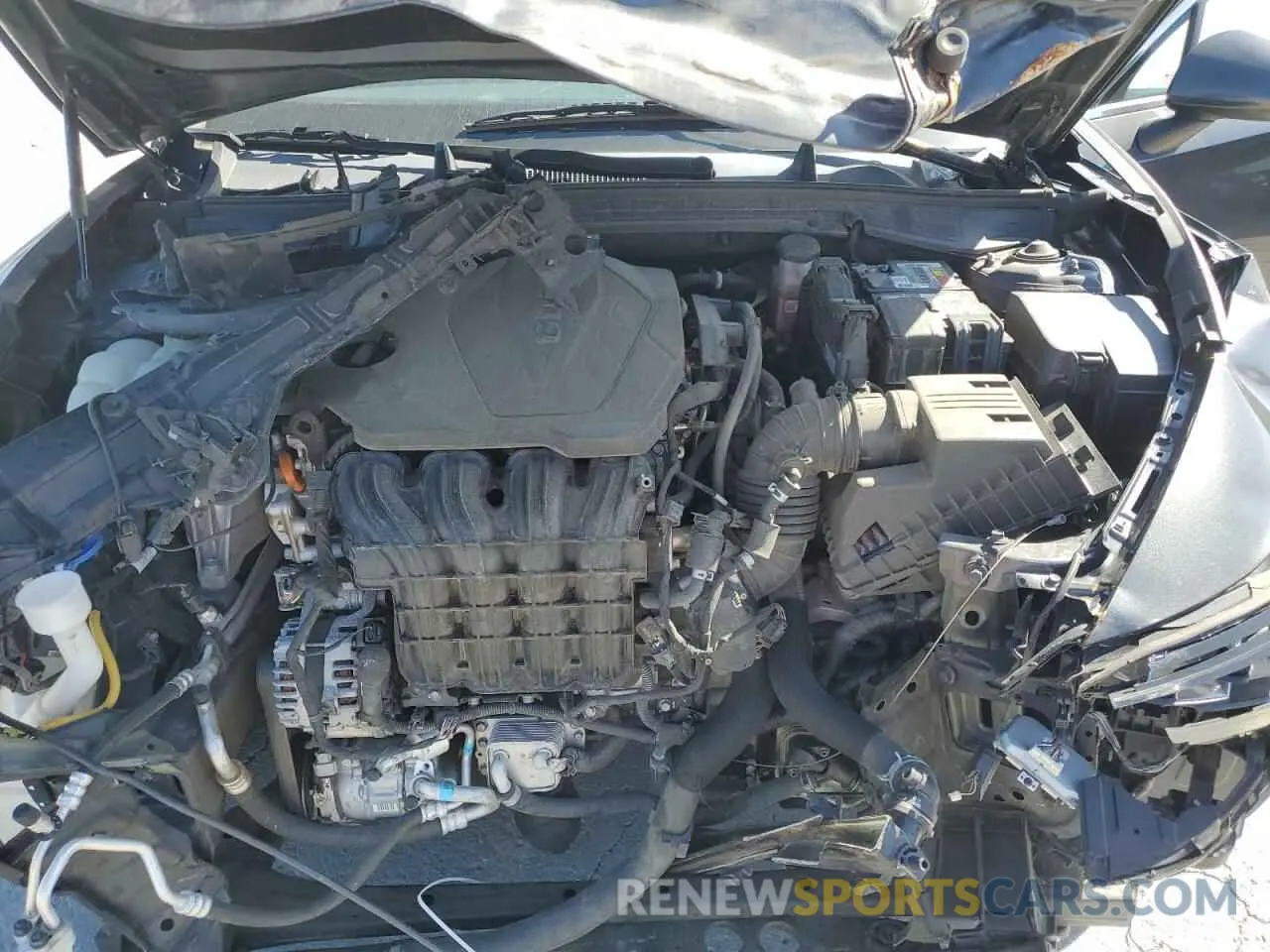 11 fotografías del automóvil dañado 5NPEG4JA6MH125206 HYUNDAI SONATA 2021