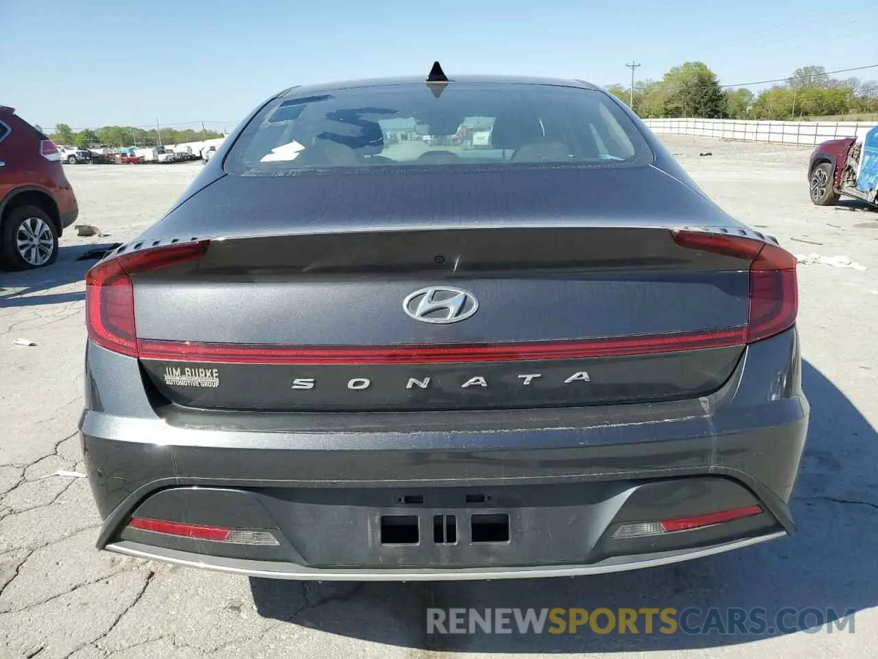 6 fotografías del automóvil dañado 5NPEG4JA6MH125206 HYUNDAI SONATA 2021