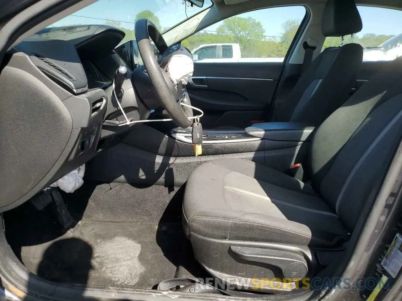 7 fotografías del automóvil dañado 5NPEG4JA6MH125206 HYUNDAI SONATA 2021