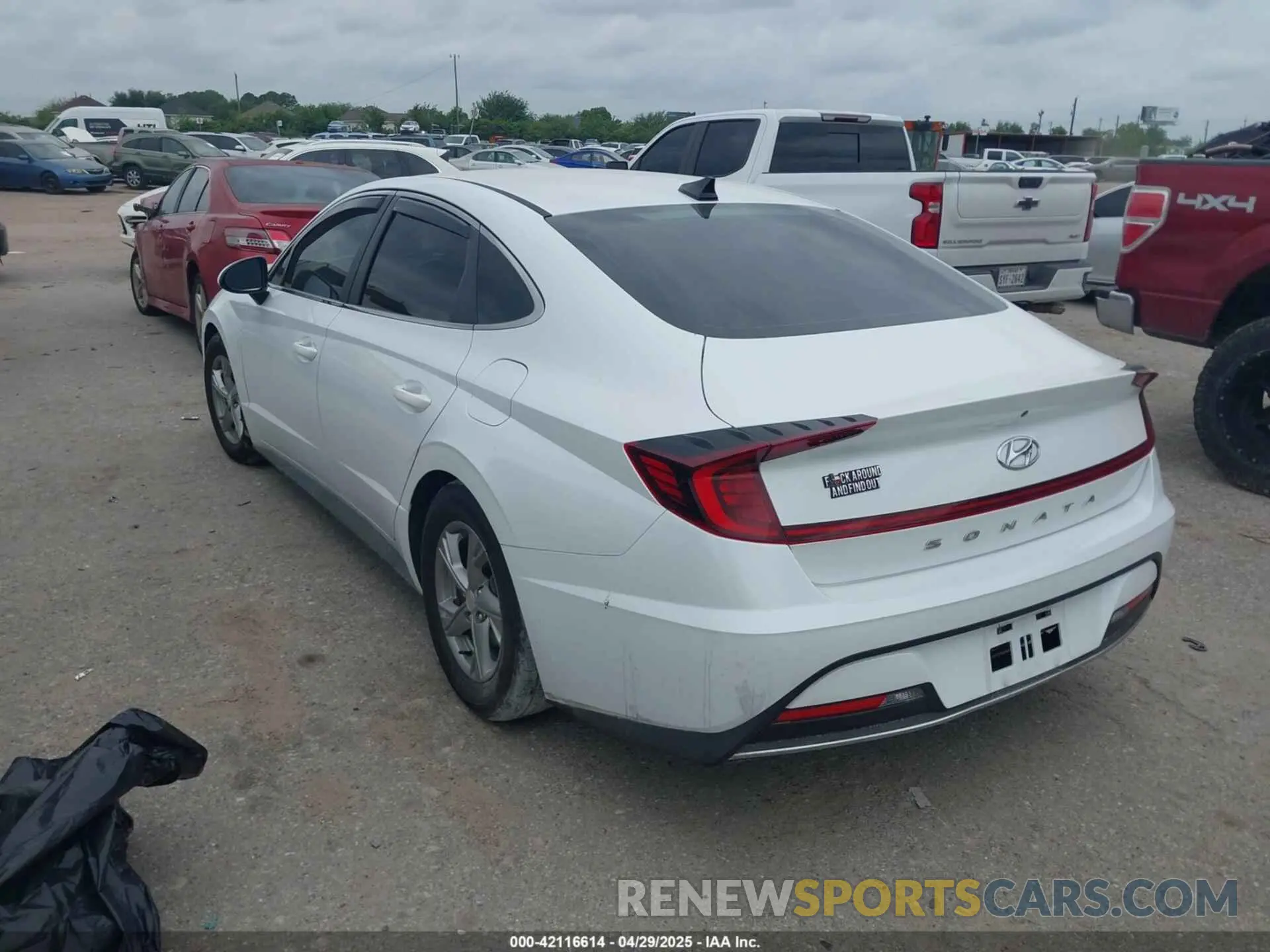 3 fotografías del automóvil dañado 5NPEG4JA6MH131152 HYUNDAI SONATA 2021