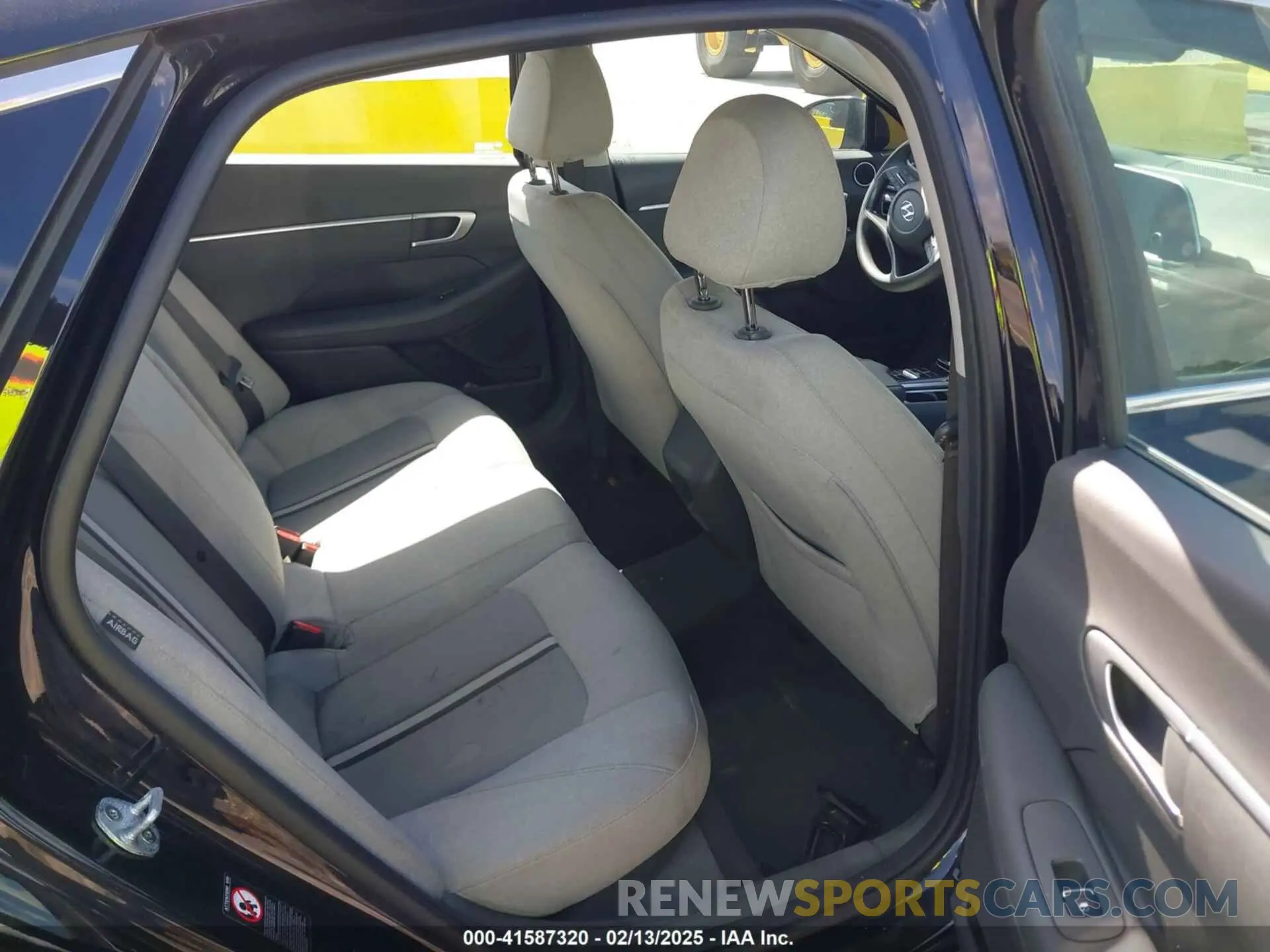 8 fotografías del automóvil dañado 5NPEG4JA7MH065369 HYUNDAI SONATA 2021