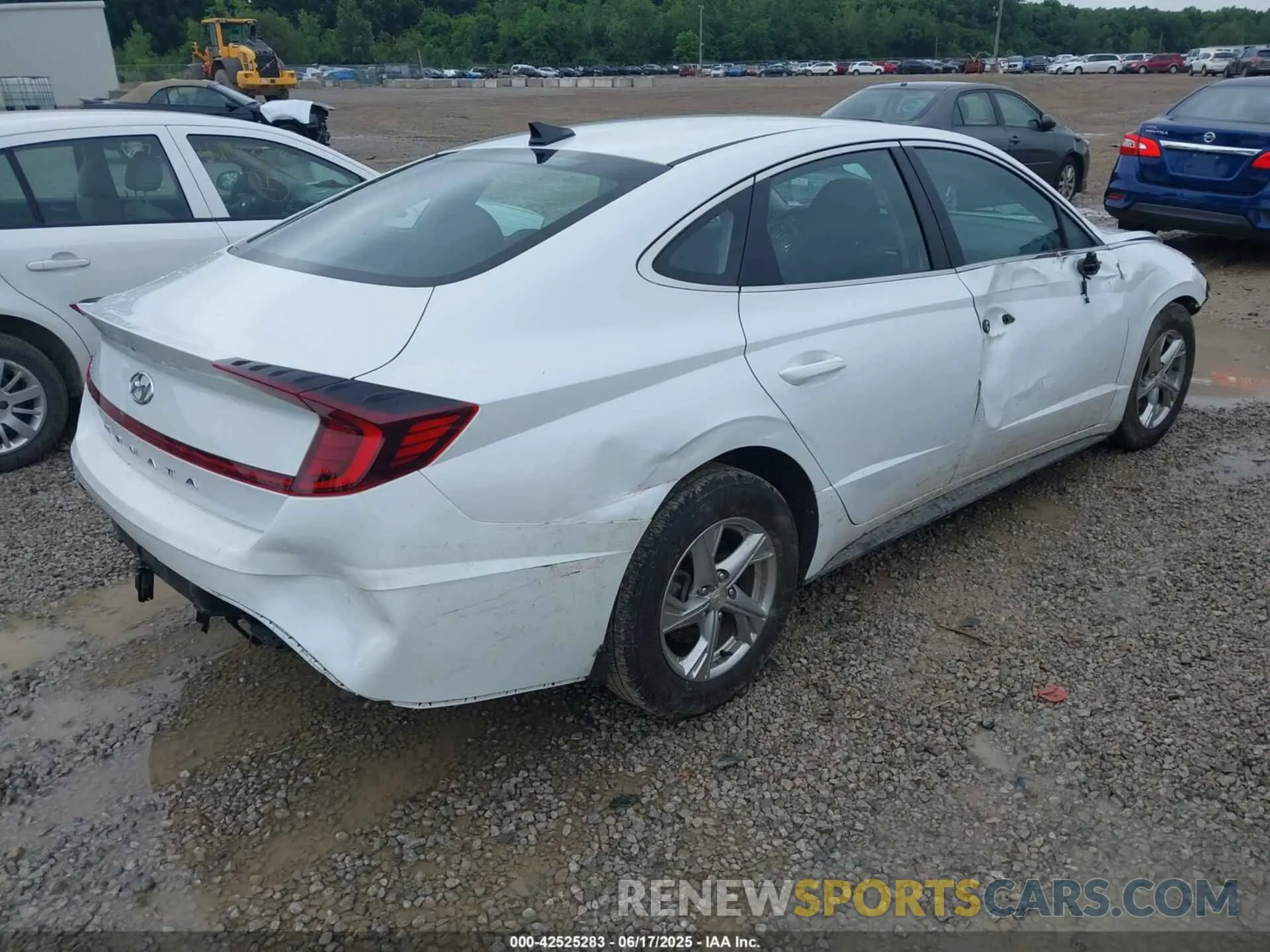 4 fotografías del automóvil dañado 5NPEG4JA7MH071351 HYUNDAI SONATA 2021