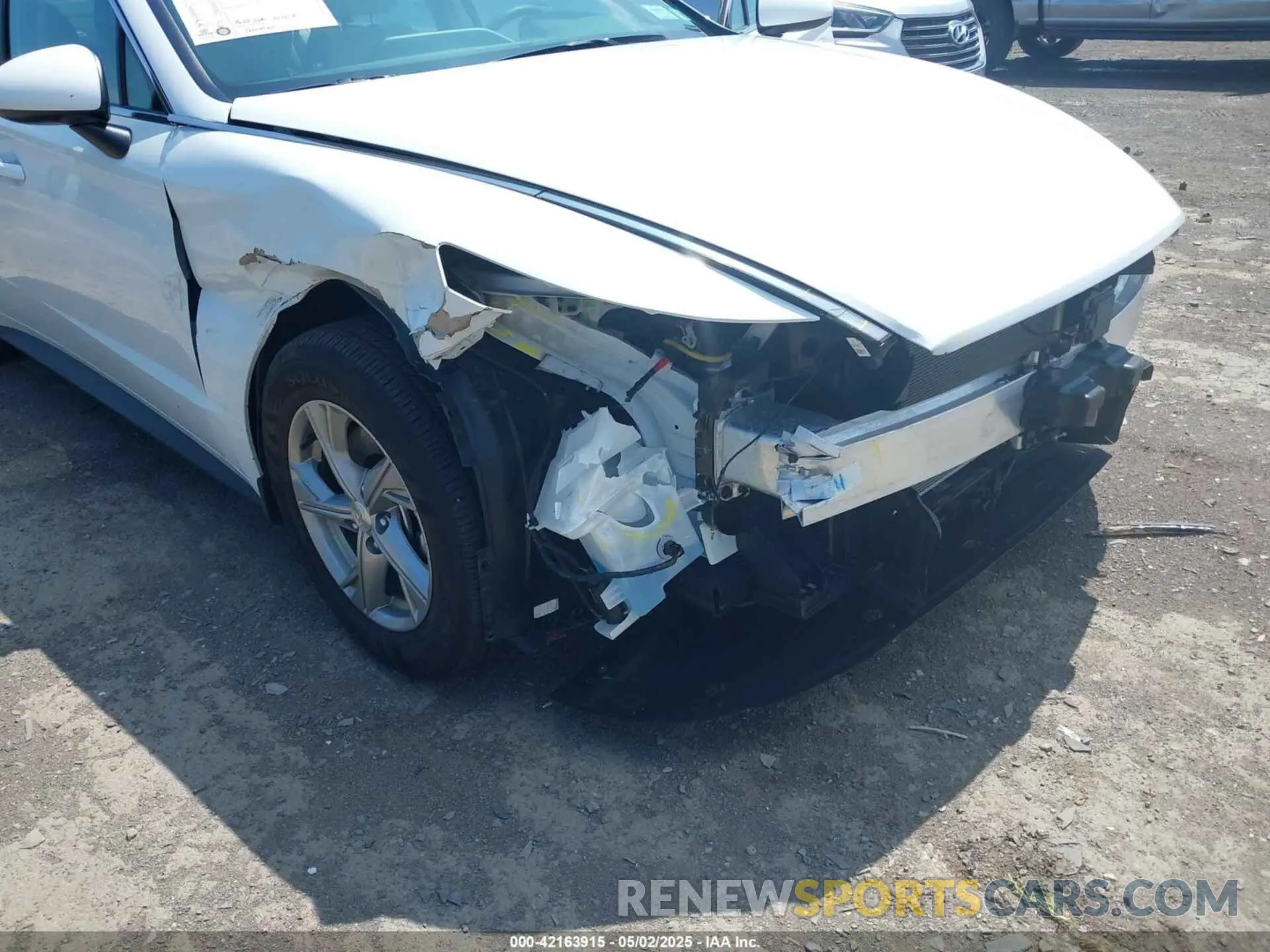 6 fotografías del automóvil dañado 5NPEG4JA7MH085489 HYUNDAI SONATA 2021