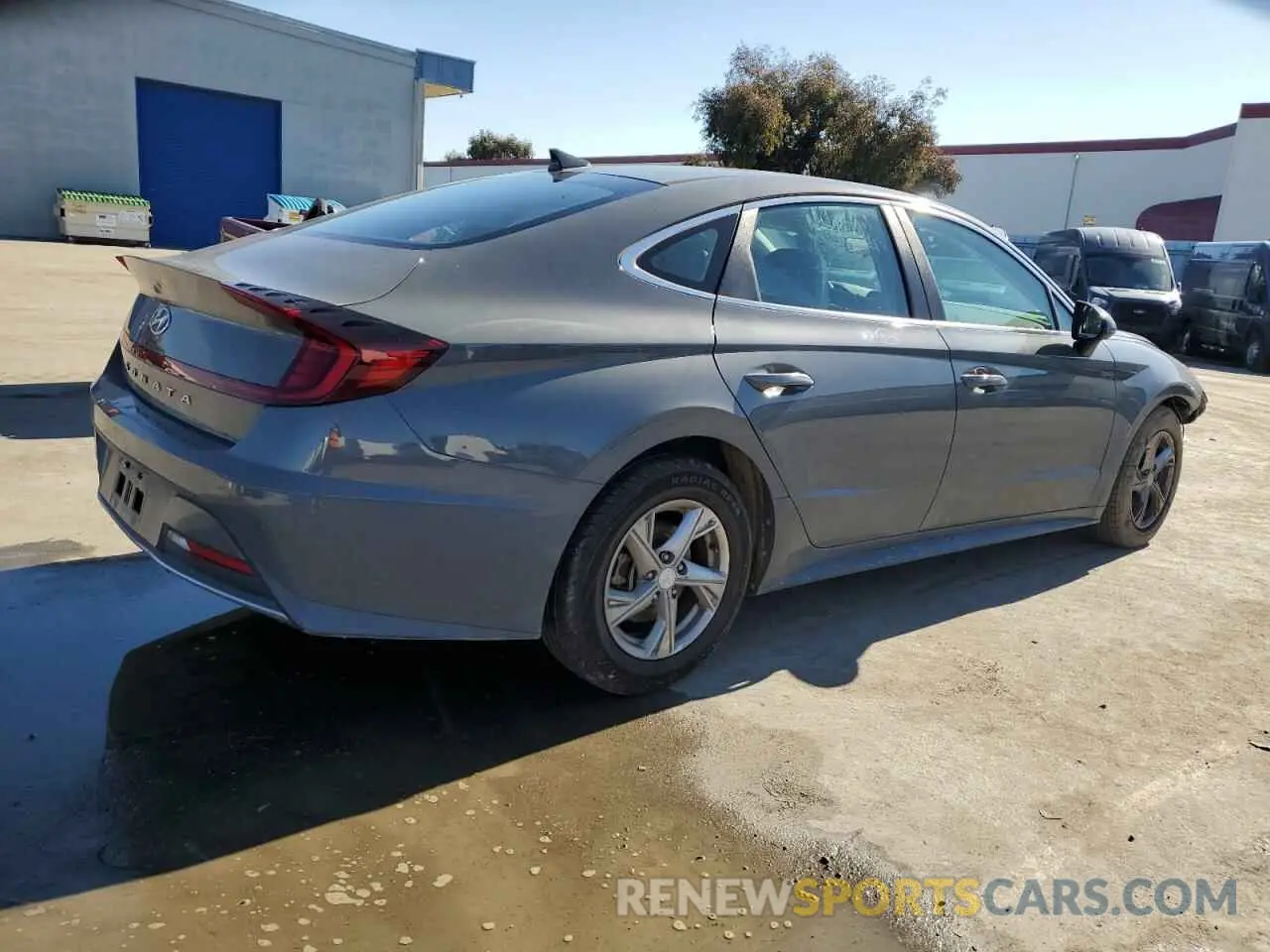 3 fotografías del automóvil dañado 5NPEG4JA7MH095102 HYUNDAI SONATA 2021