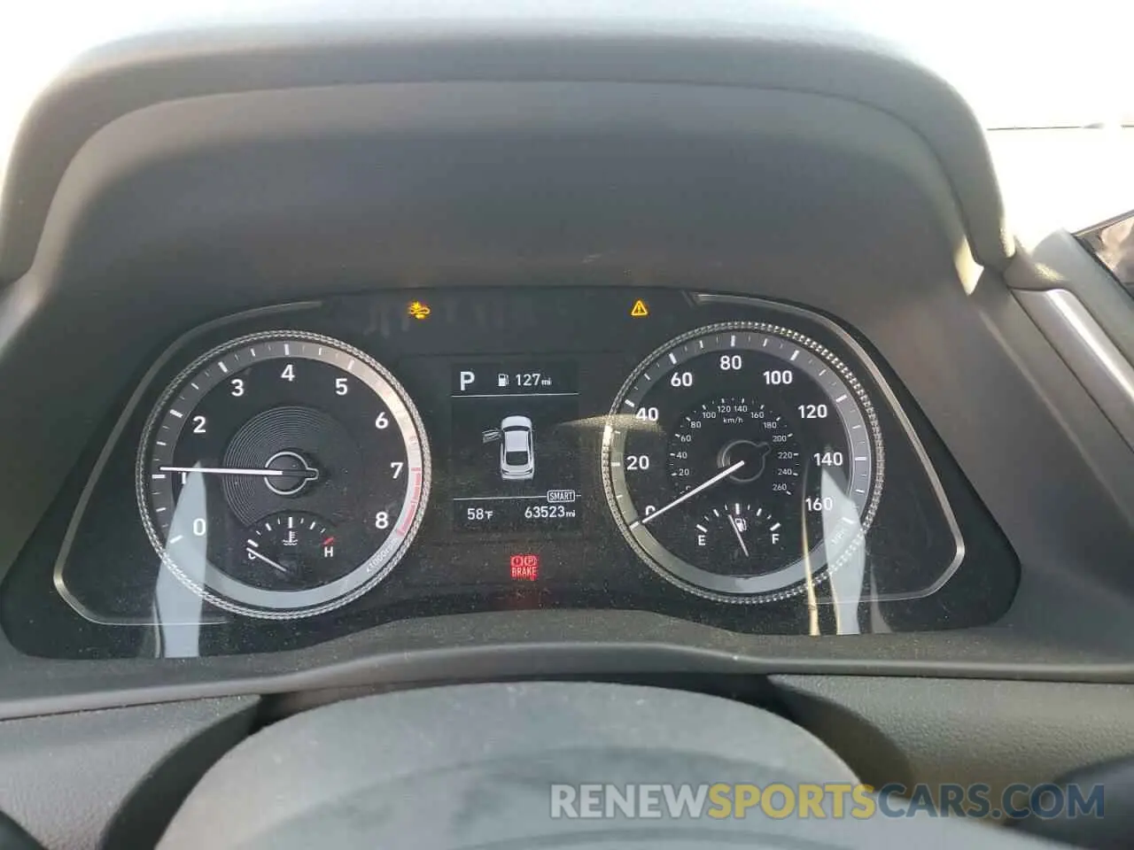 9 fotografías del automóvil dañado 5NPEG4JA7MH101982 HYUNDAI SONATA 2021
