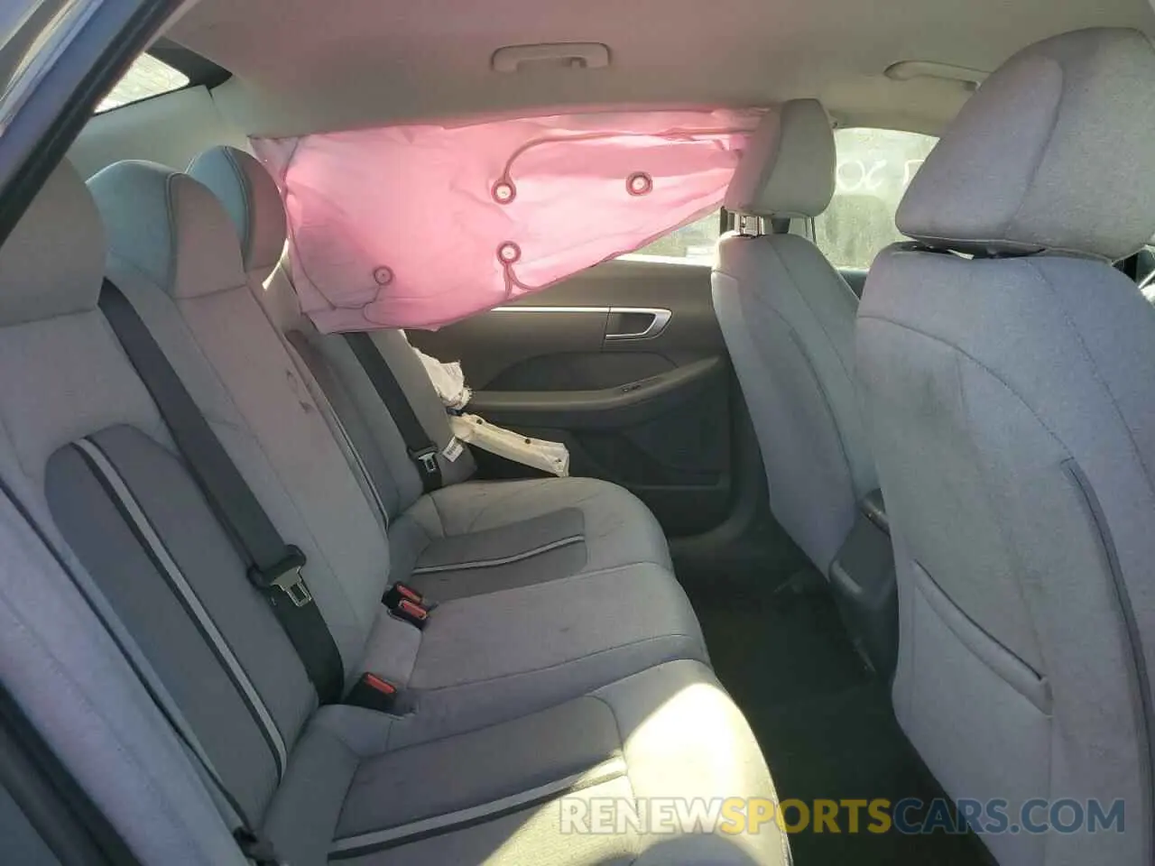 10 fotografías del automóvil dañado 5NPEG4JA7MH112657 HYUNDAI SONATA 2021