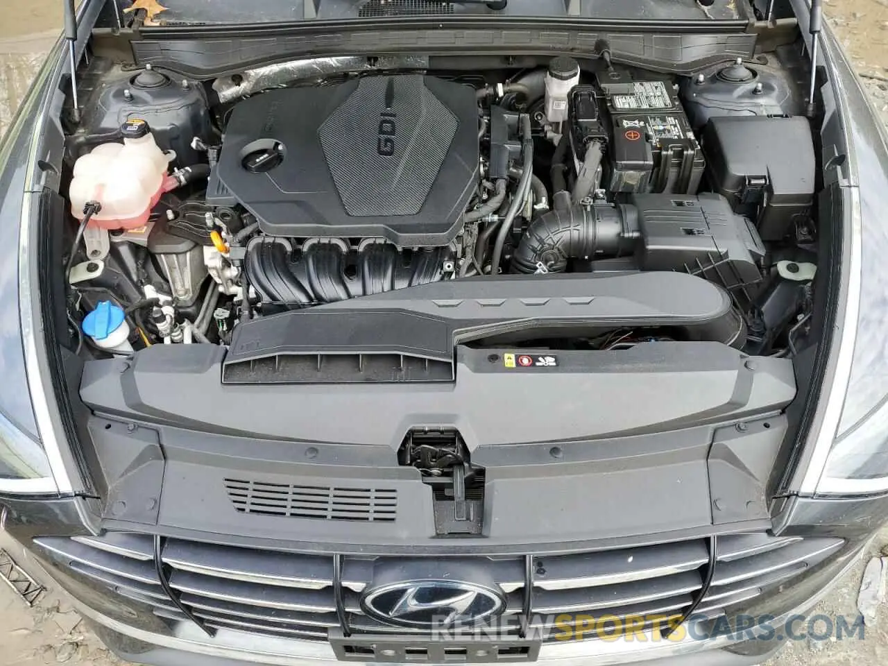 11 fotografías del automóvil dañado 5NPEG4JA7MH120404 HYUNDAI SONATA 2021