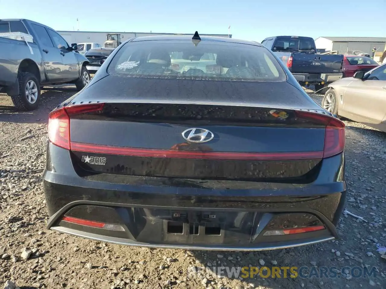 6 fotografías del automóvil dañado 5NPEG4JA8MH078910 HYUNDAI SONATA 2021