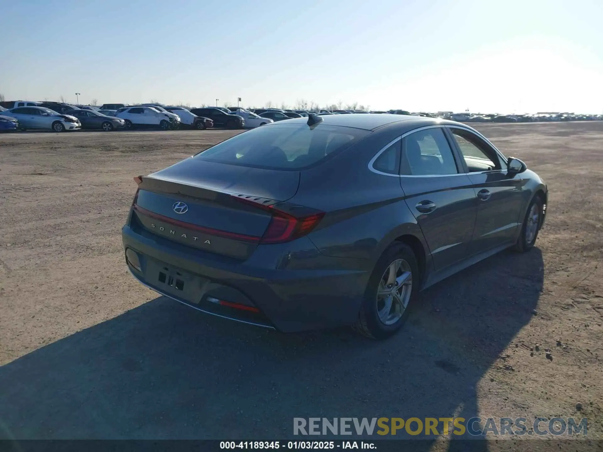 4 fotografías del automóvil dañado 5NPEG4JA8MH105863 HYUNDAI SONATA 2021