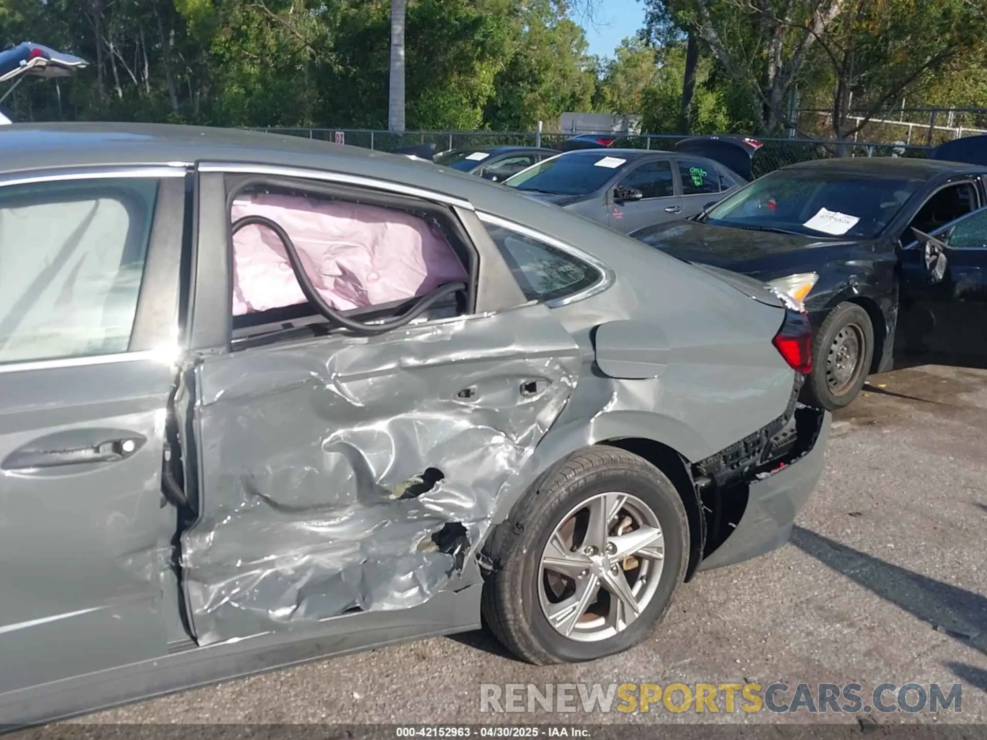 6 fotografías del automóvil dañado 5NPEG4JA8MH121593 HYUNDAI SONATA 2021