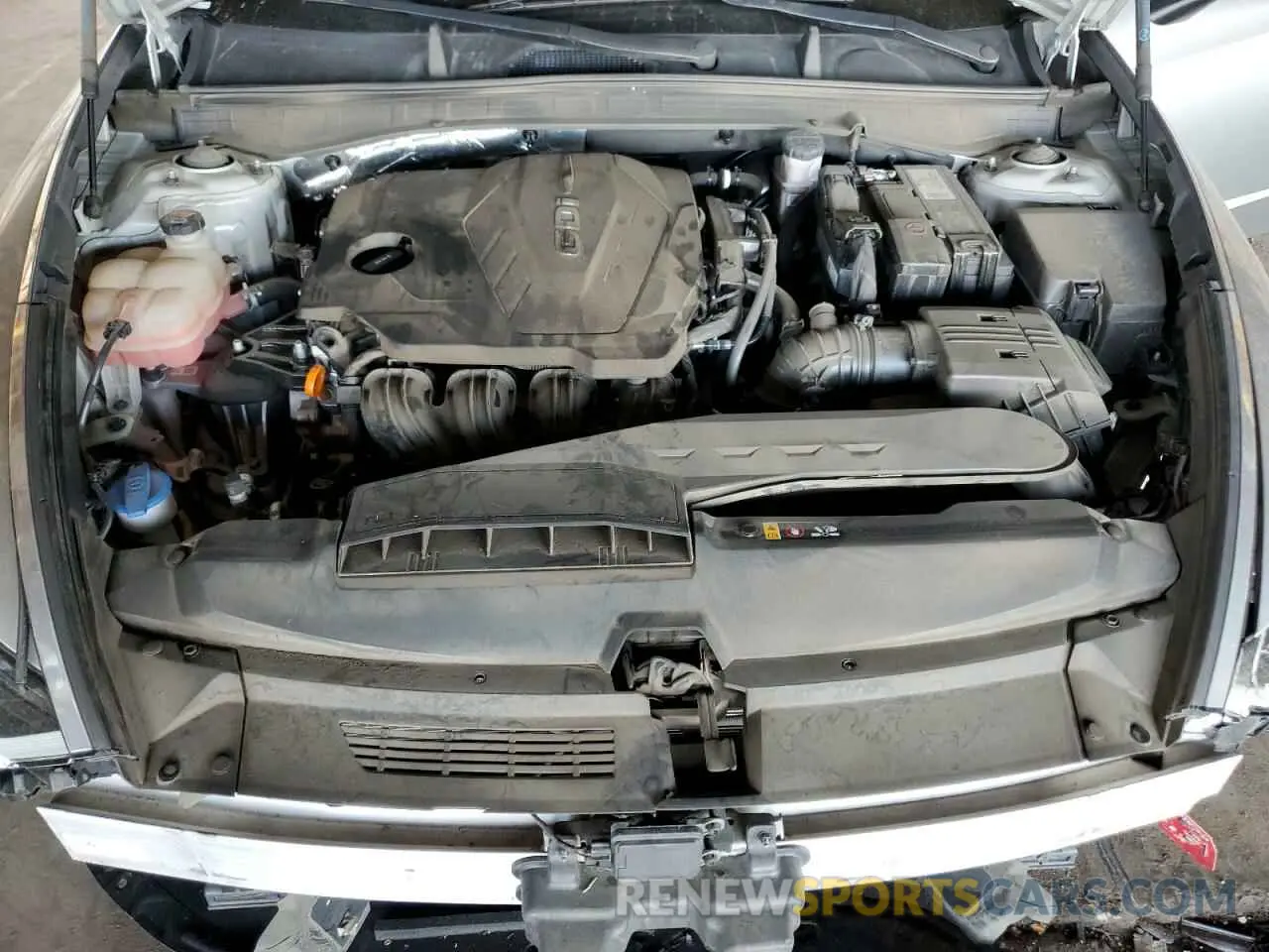 11 fotografías del automóvil dañado 5NPEG4JA8MH128785 HYUNDAI SONATA 2021