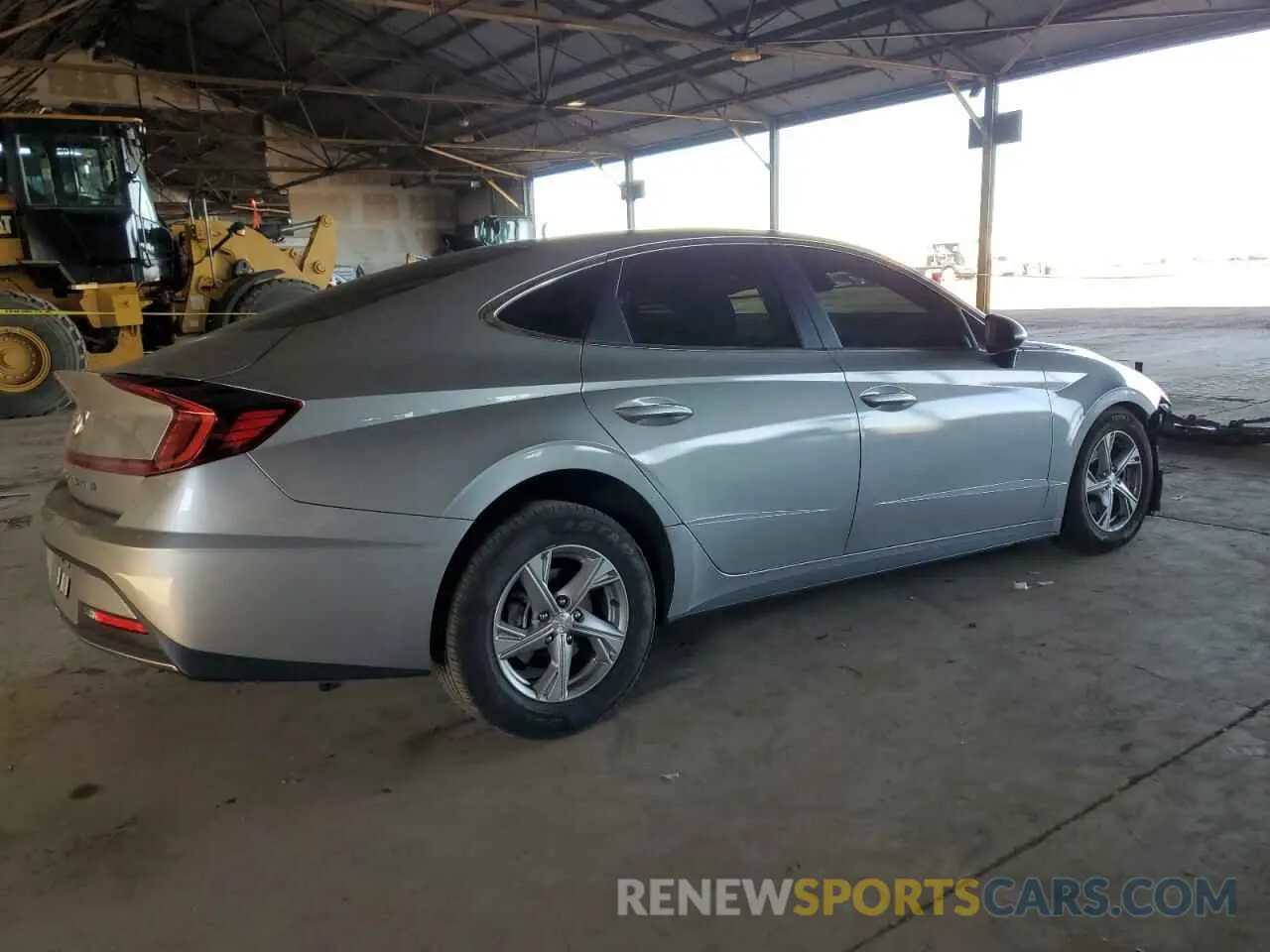 3 fotografías del automóvil dañado 5NPEG4JA8MH128785 HYUNDAI SONATA 2021