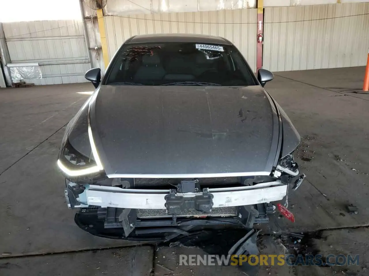 5 fotografías del automóvil dañado 5NPEG4JA8MH128785 HYUNDAI SONATA 2021