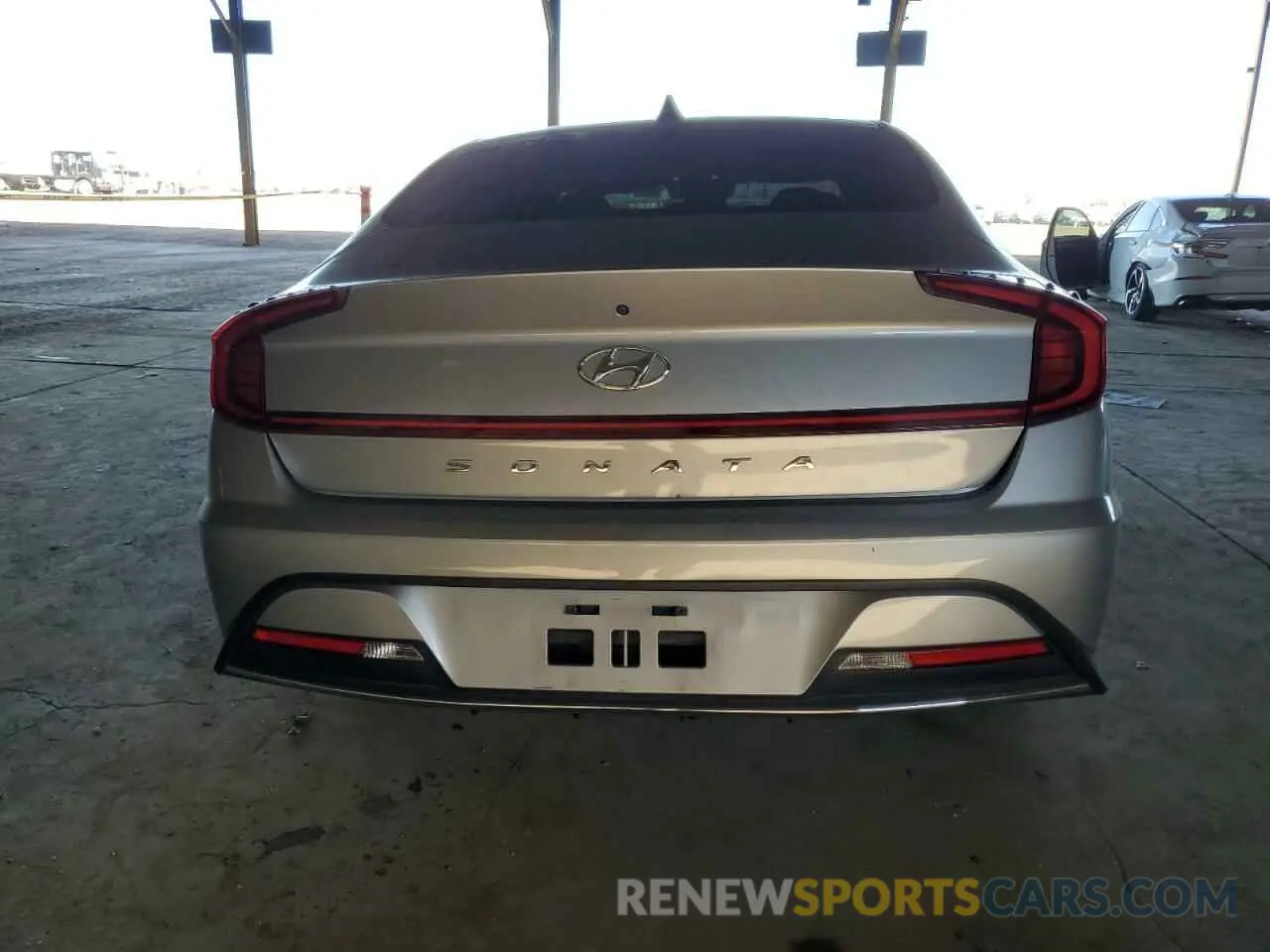 6 fotografías del automóvil dañado 5NPEG4JA8MH128785 HYUNDAI SONATA 2021