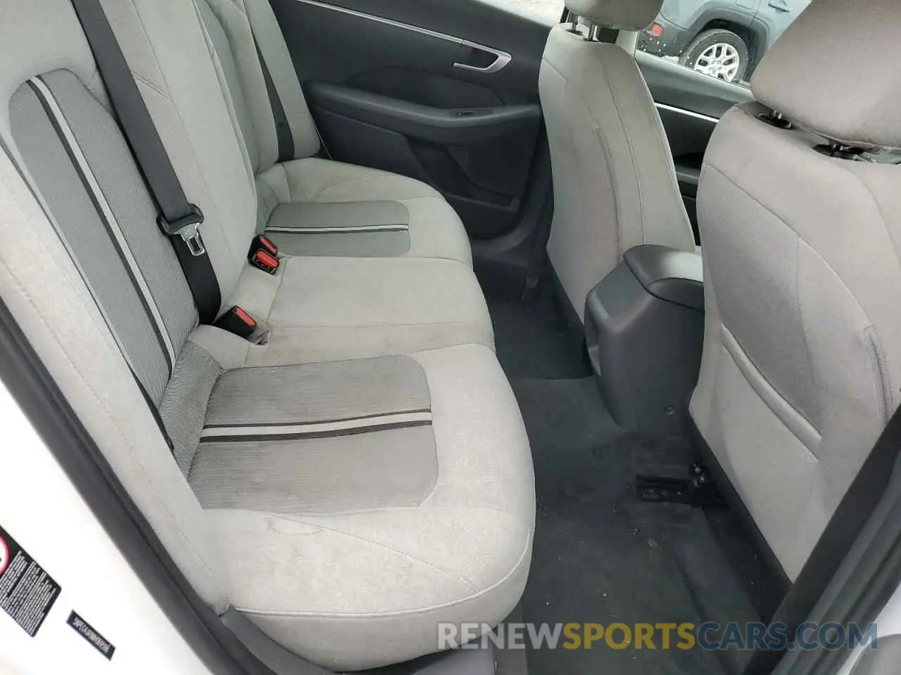 10 fotografías del automóvil dañado 5NPEG4JA9MH069598 HYUNDAI SONATA 2021