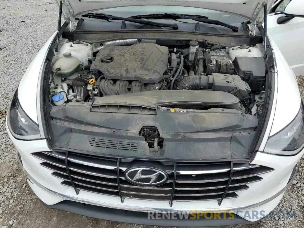 11 fotografías del automóvil dañado 5NPEG4JA9MH069598 HYUNDAI SONATA 2021