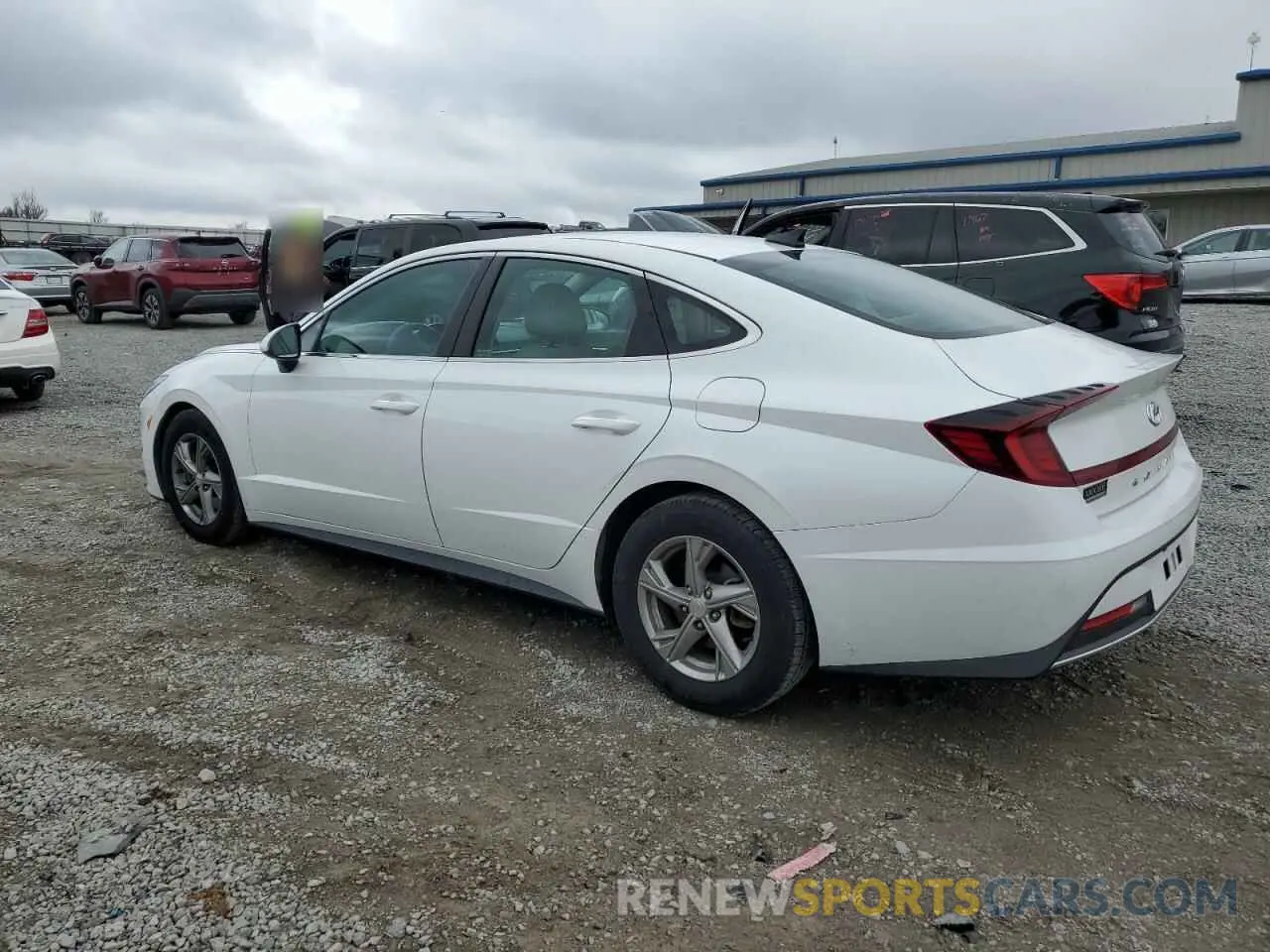 2 fotografías del automóvil dañado 5NPEG4JA9MH069598 HYUNDAI SONATA 2021