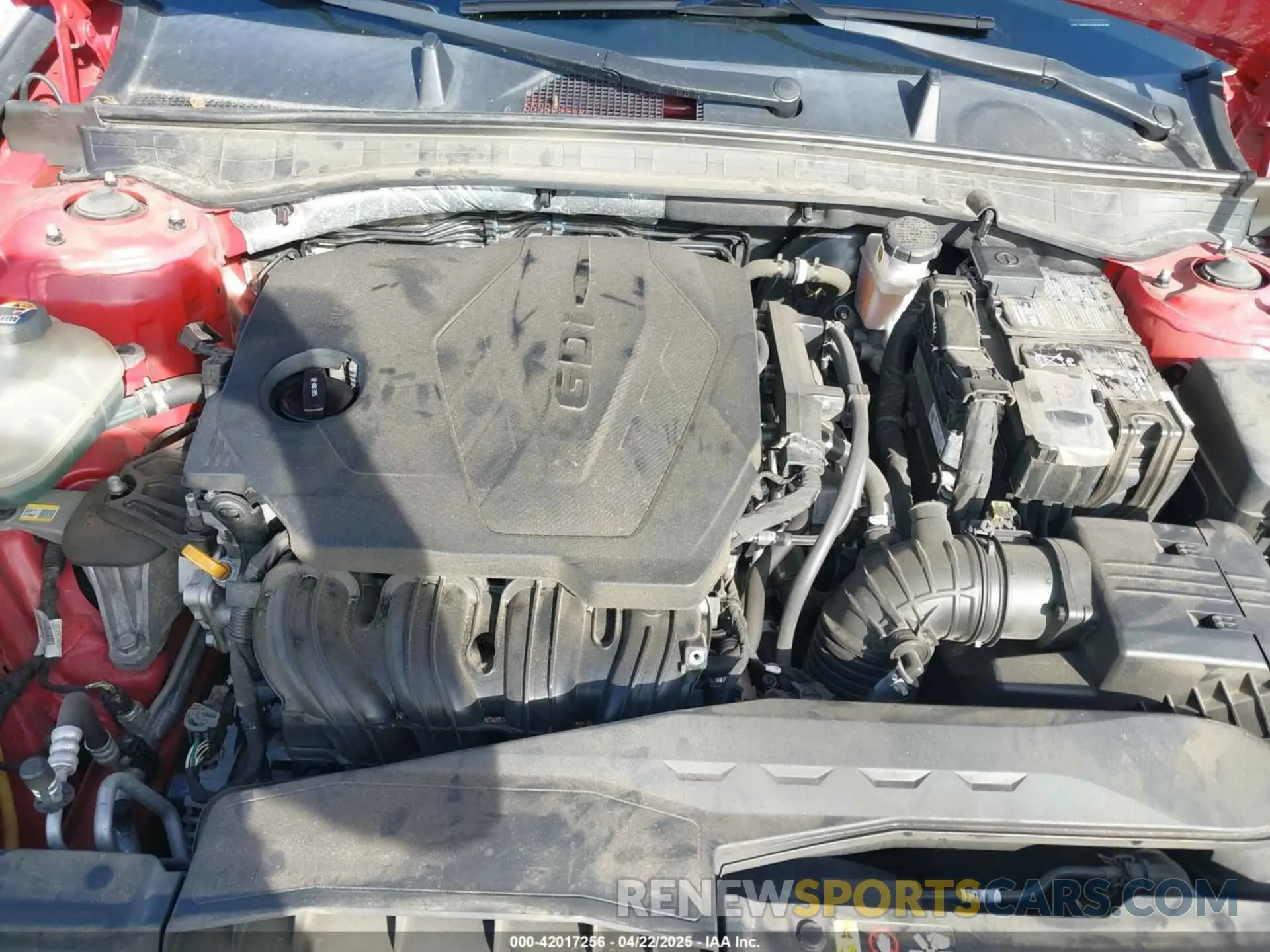 10 fotografías del automóvil dañado 5NPEG4JA9MH075109 HYUNDAI SONATA 2021