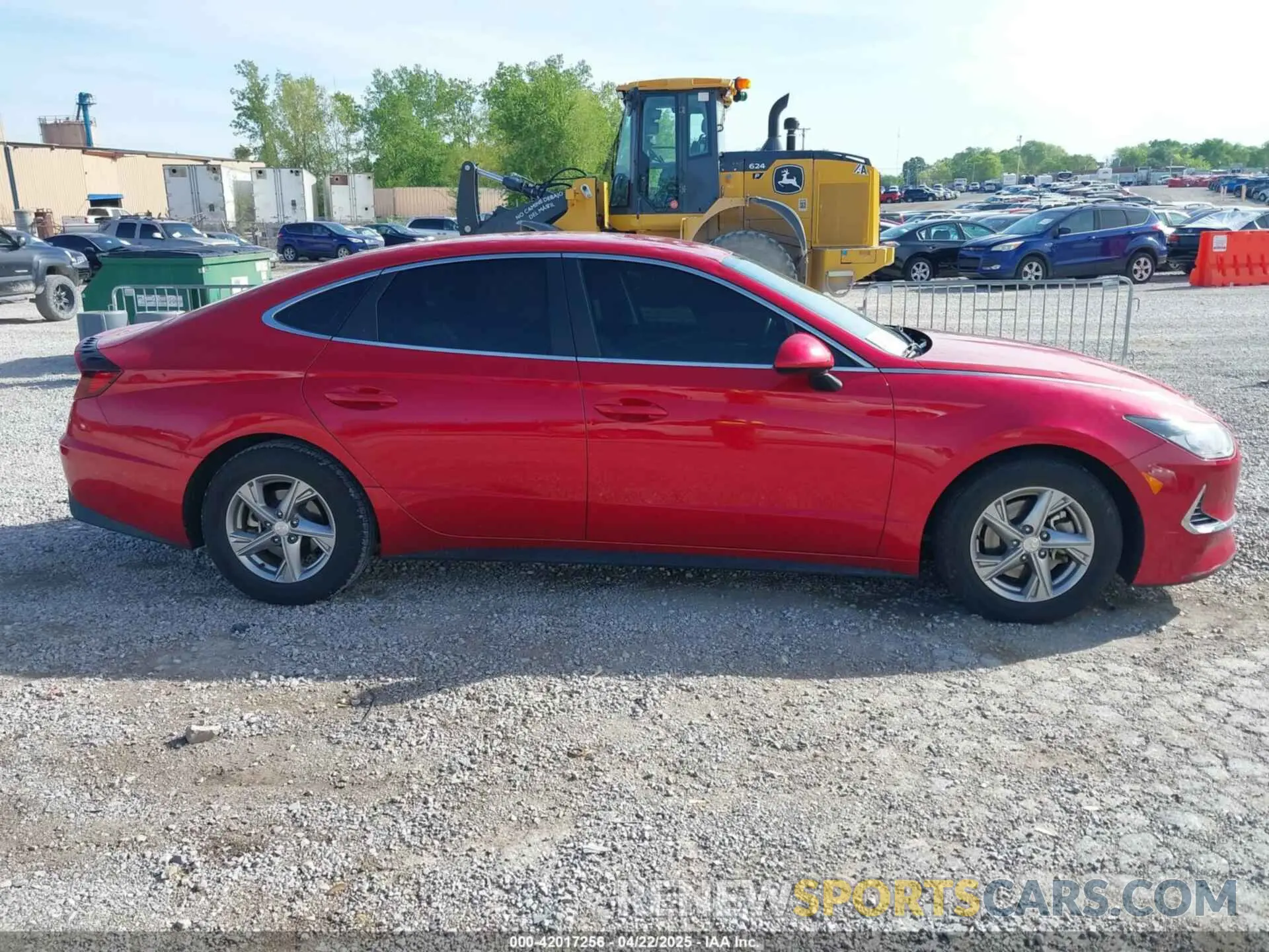 13 fotografías del automóvil dañado 5NPEG4JA9MH075109 HYUNDAI SONATA 2021