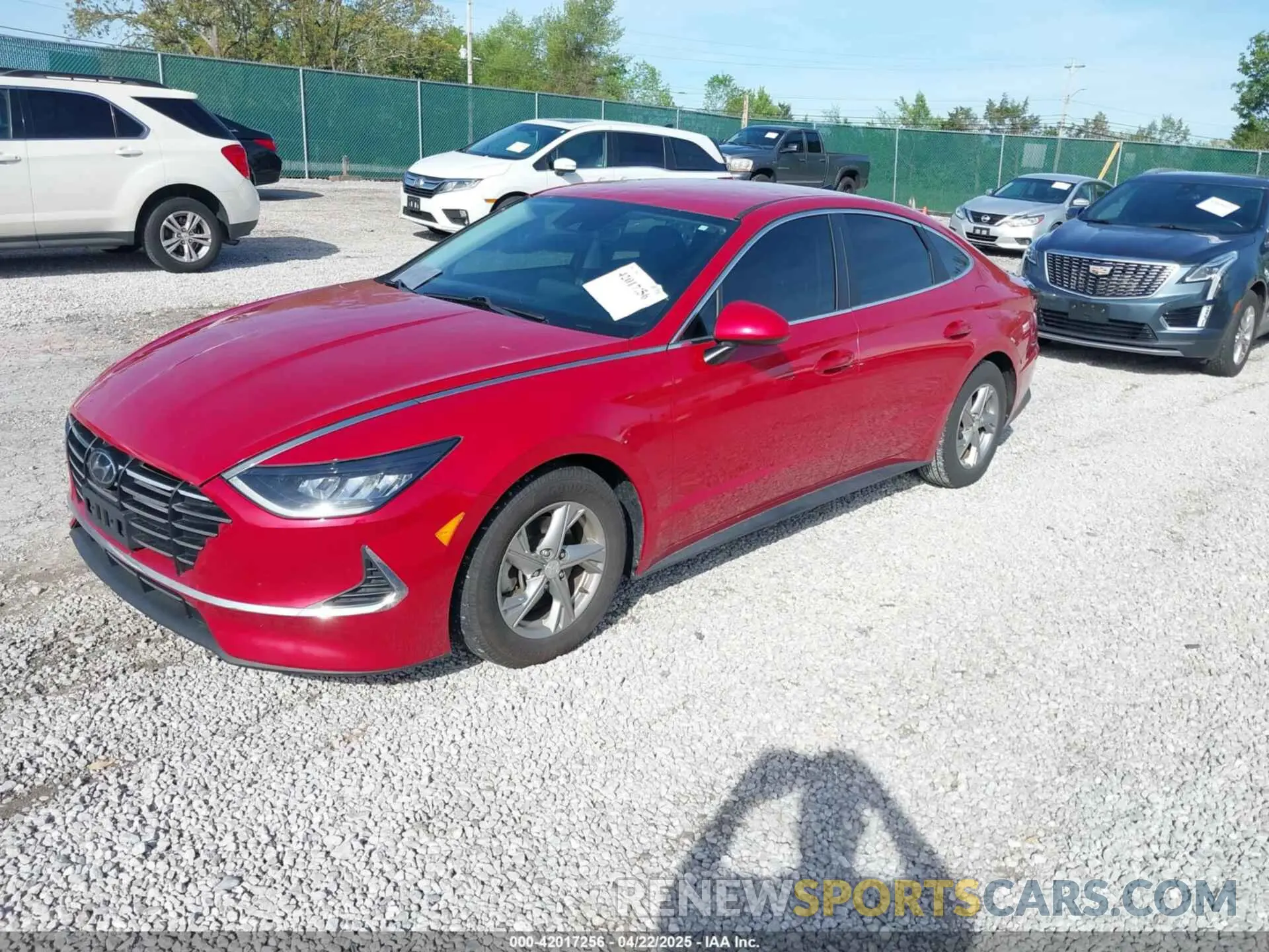 2 fotografías del automóvil dañado 5NPEG4JA9MH075109 HYUNDAI SONATA 2021