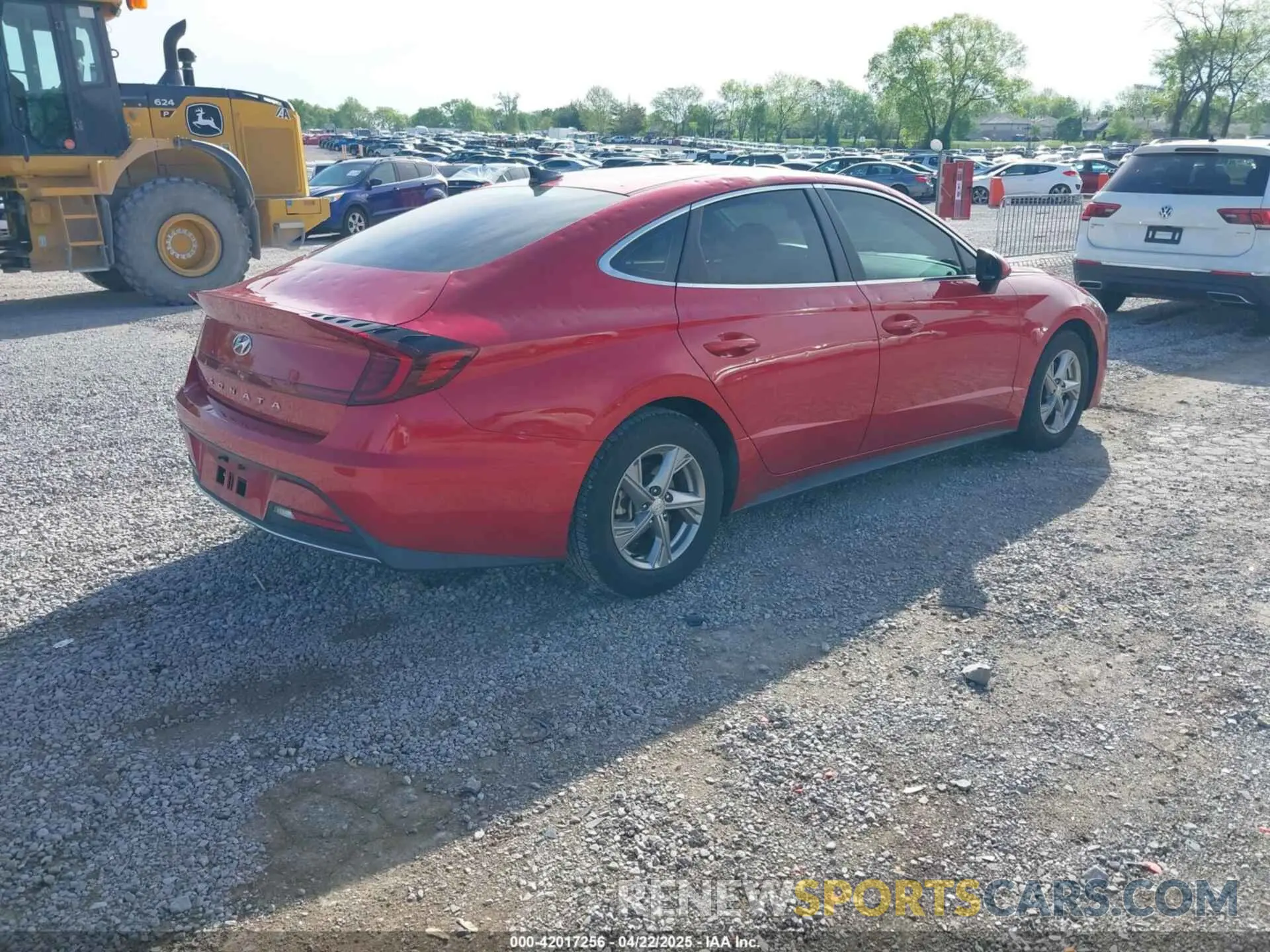 4 fotografías del automóvil dañado 5NPEG4JA9MH075109 HYUNDAI SONATA 2021