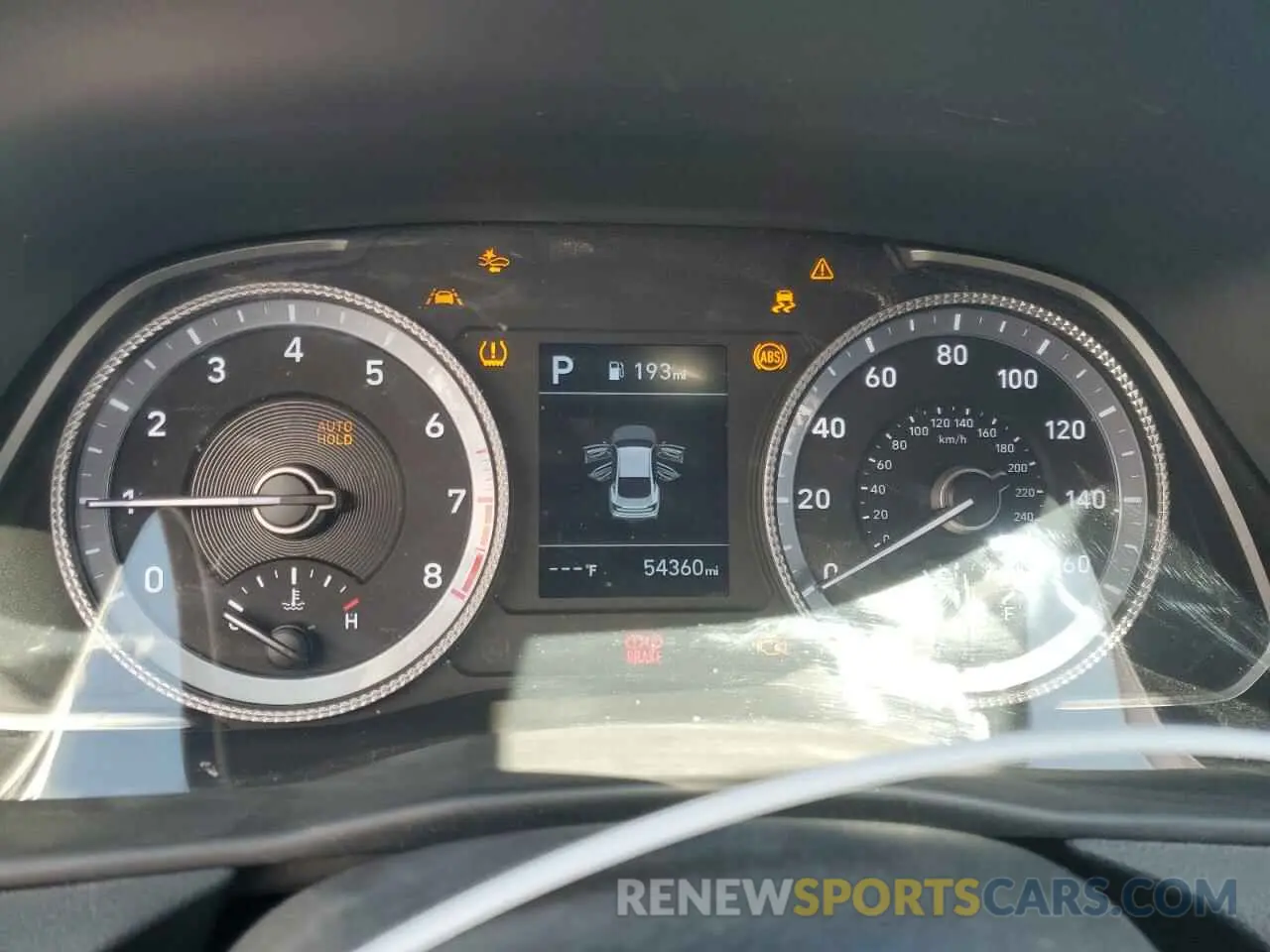 9 fotografías del automóvil dañado 5NPEG4JA9MH088197 HYUNDAI SONATA 2021