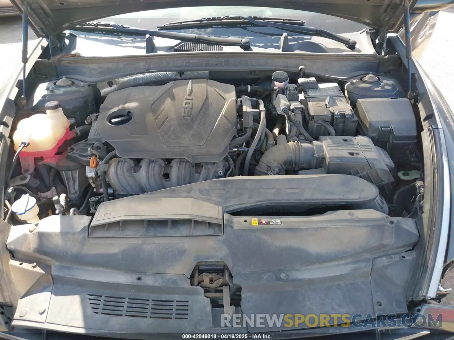 10 fotografías del automóvil dañado 5NPEG4JA9MH113342 HYUNDAI SONATA 2021