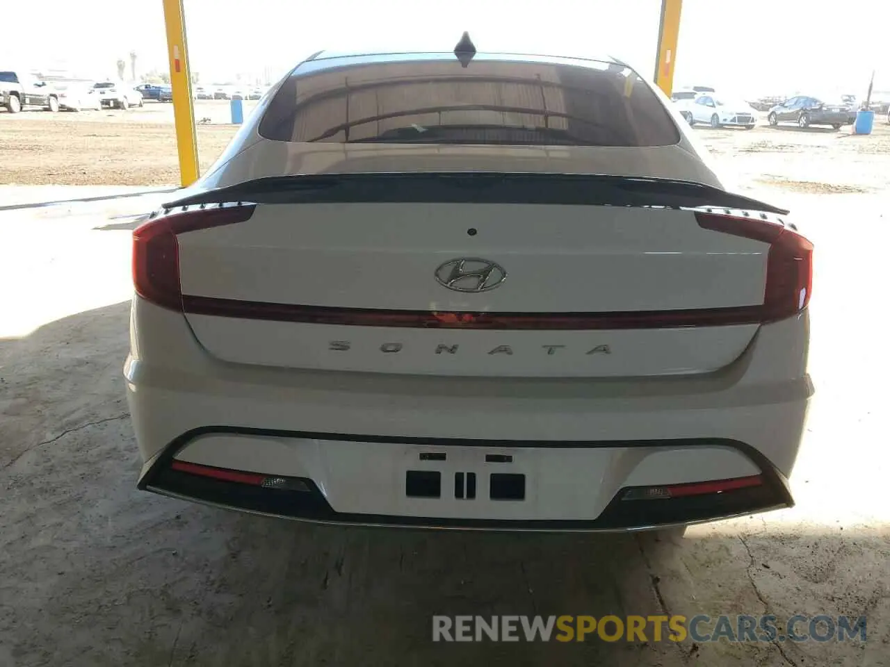 6 fotografías del automóvil dañado 5NPEG4JA9MH119741 HYUNDAI SONATA 2021