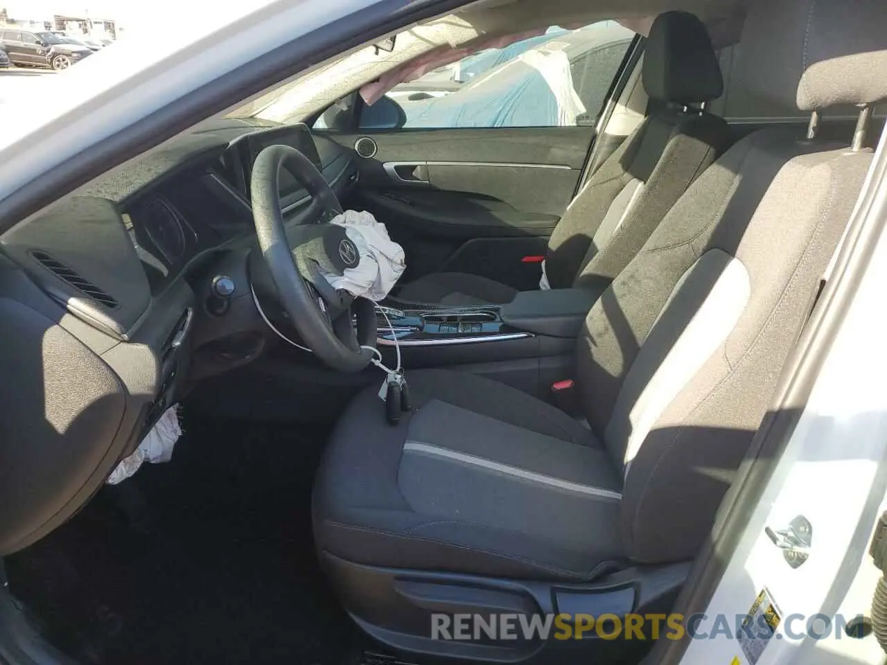 7 fotografías del automóvil dañado 5NPEG4JA9MH119741 HYUNDAI SONATA 2021