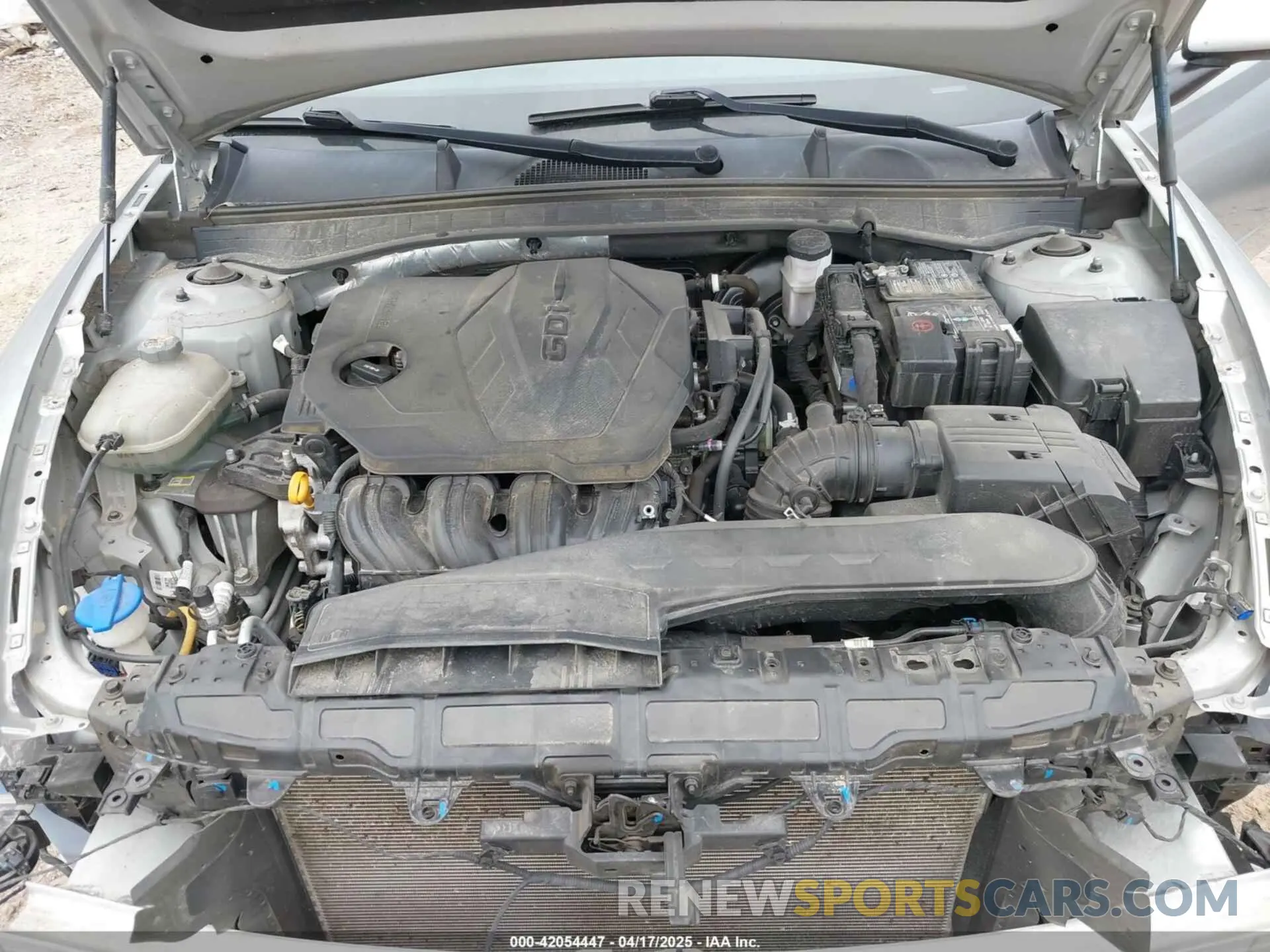 10 fotografías del automóvil dañado 5NPEG4JAXMH070873 HYUNDAI SONATA 2021