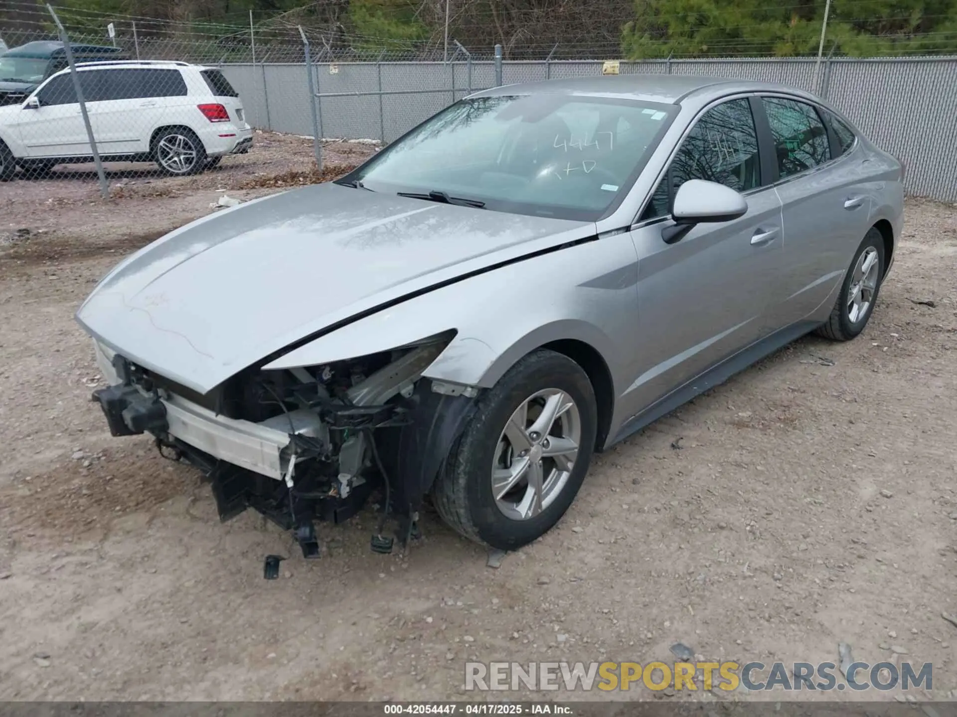 2 fotografías del automóvil dañado 5NPEG4JAXMH070873 HYUNDAI SONATA 2021