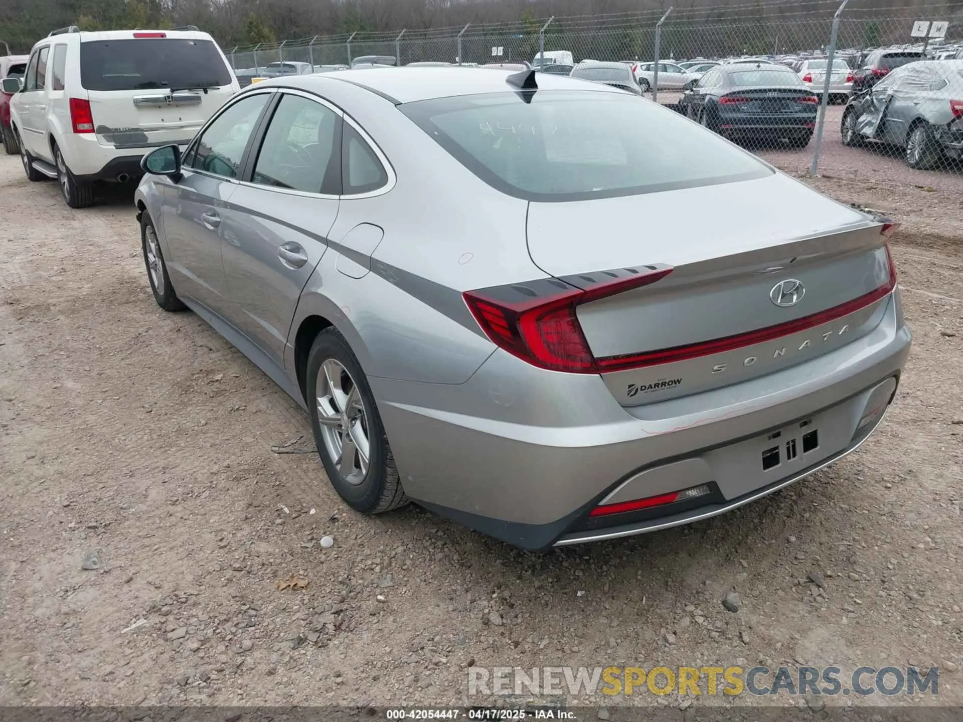 3 fotografías del automóvil dañado 5NPEG4JAXMH070873 HYUNDAI SONATA 2021