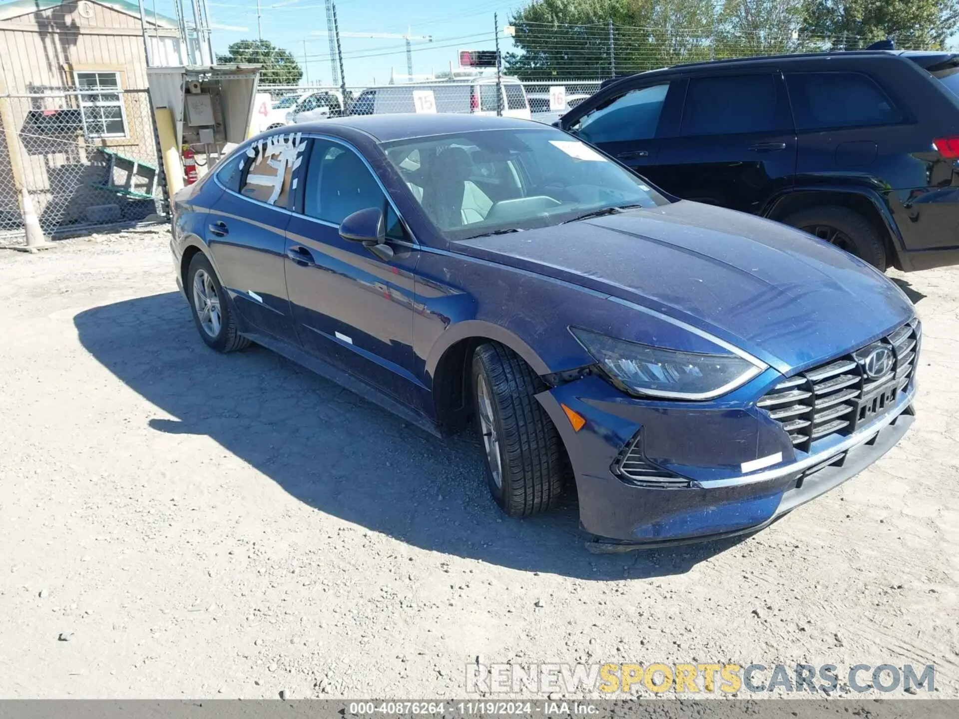 1 fotografías del automóvil dañado 5NPEG4JAXMH073935 HYUNDAI SONATA 2021